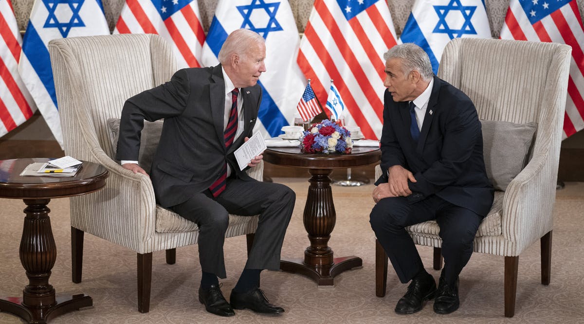 US President Joe Biden and Prime Minister Yair Lapid