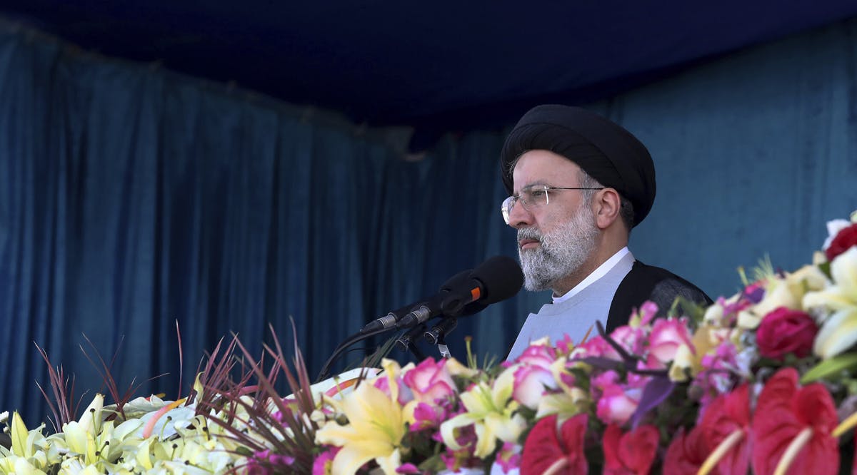 Iran's President Ebrahim Raisi