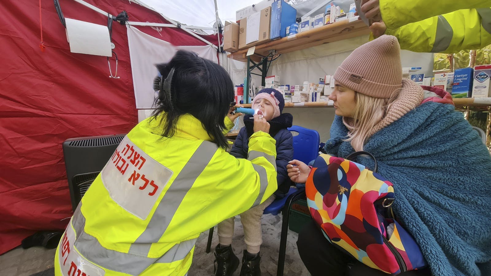 Refugees and the Wounded from Ukraine