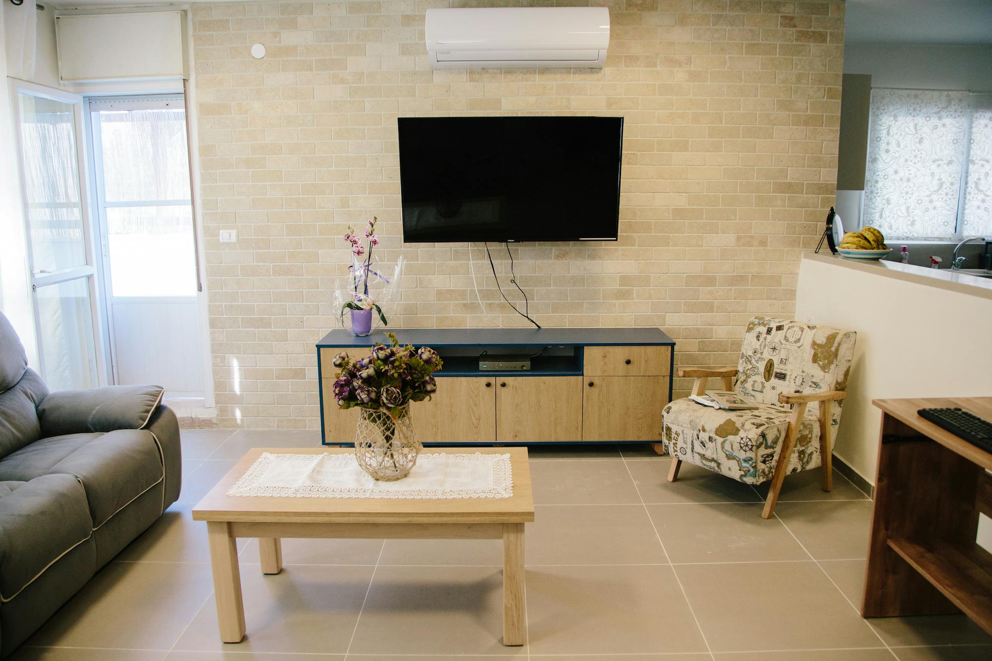 A donation of living room furniture