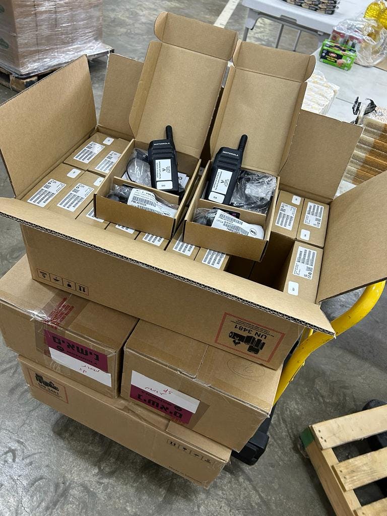 Radios and Defibrillators