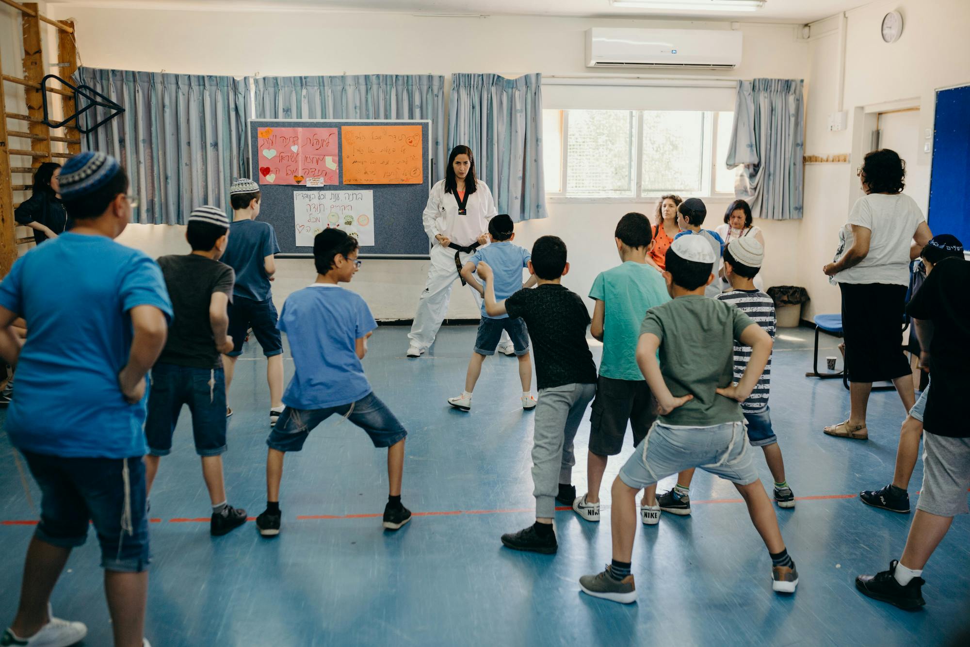 Sponsoring a self-defence workshop