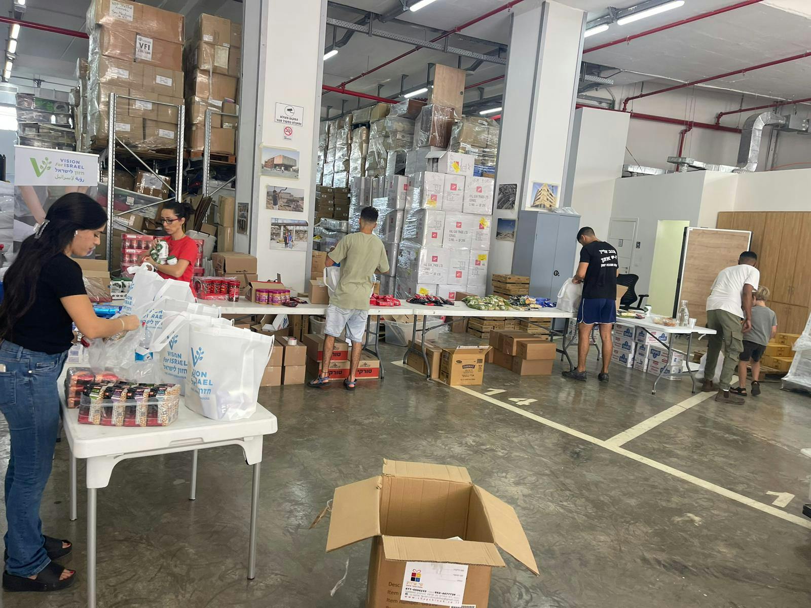 Hard Working Volunteers
