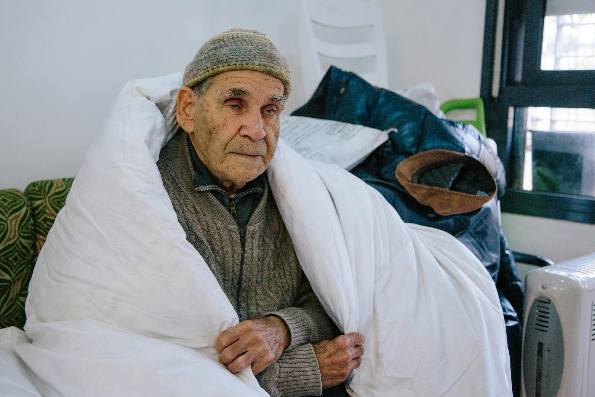 Keeping Elderly Warm