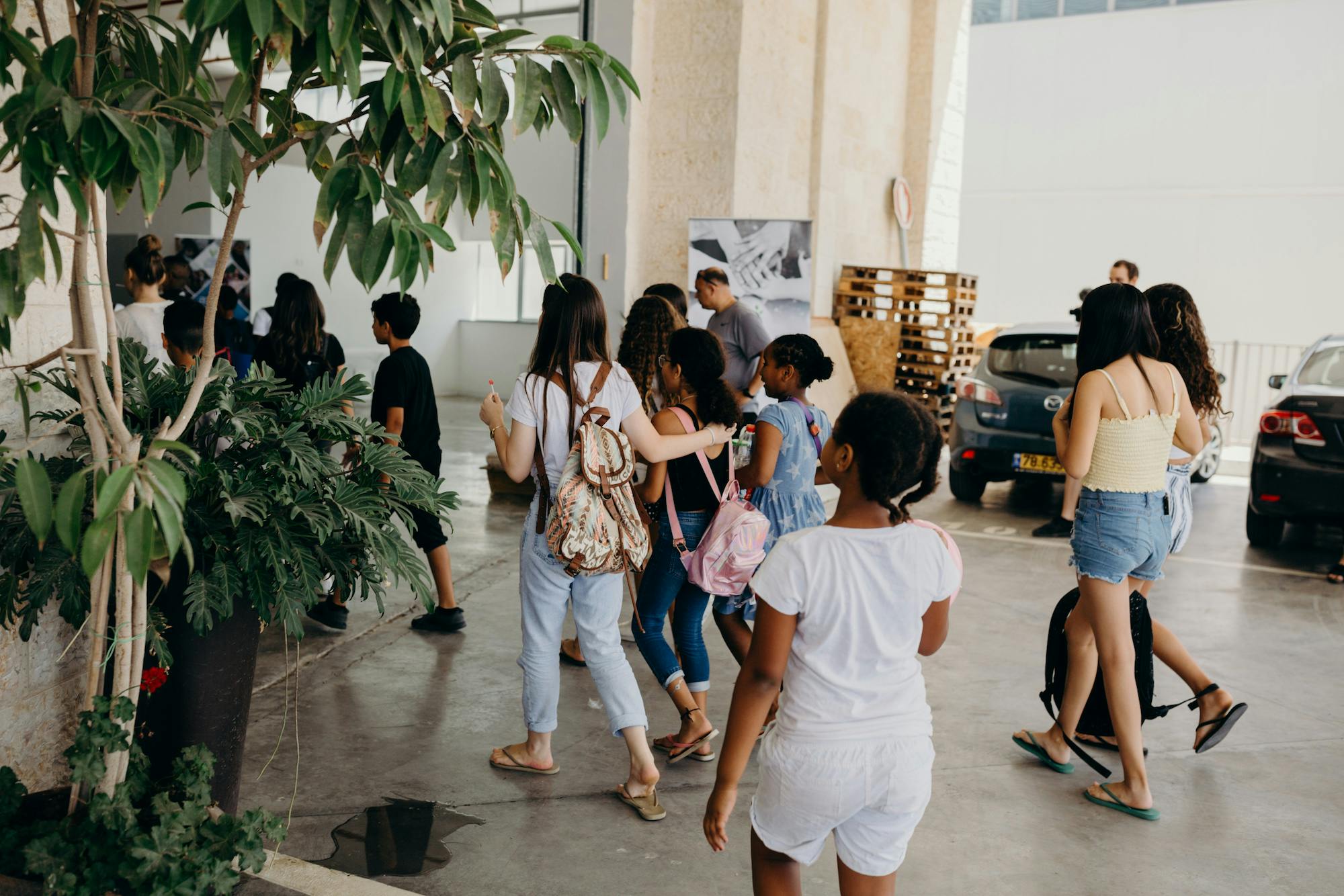 Auspiciando niños en situación de riesgo en el Millennium Center