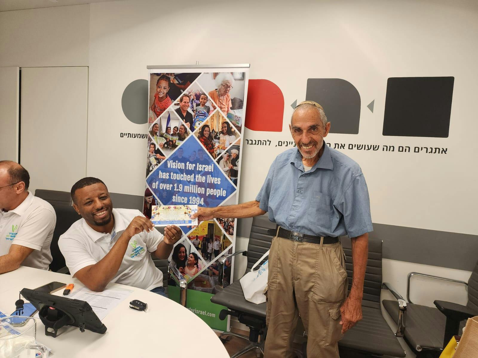 Standing with Israel’s Elderly