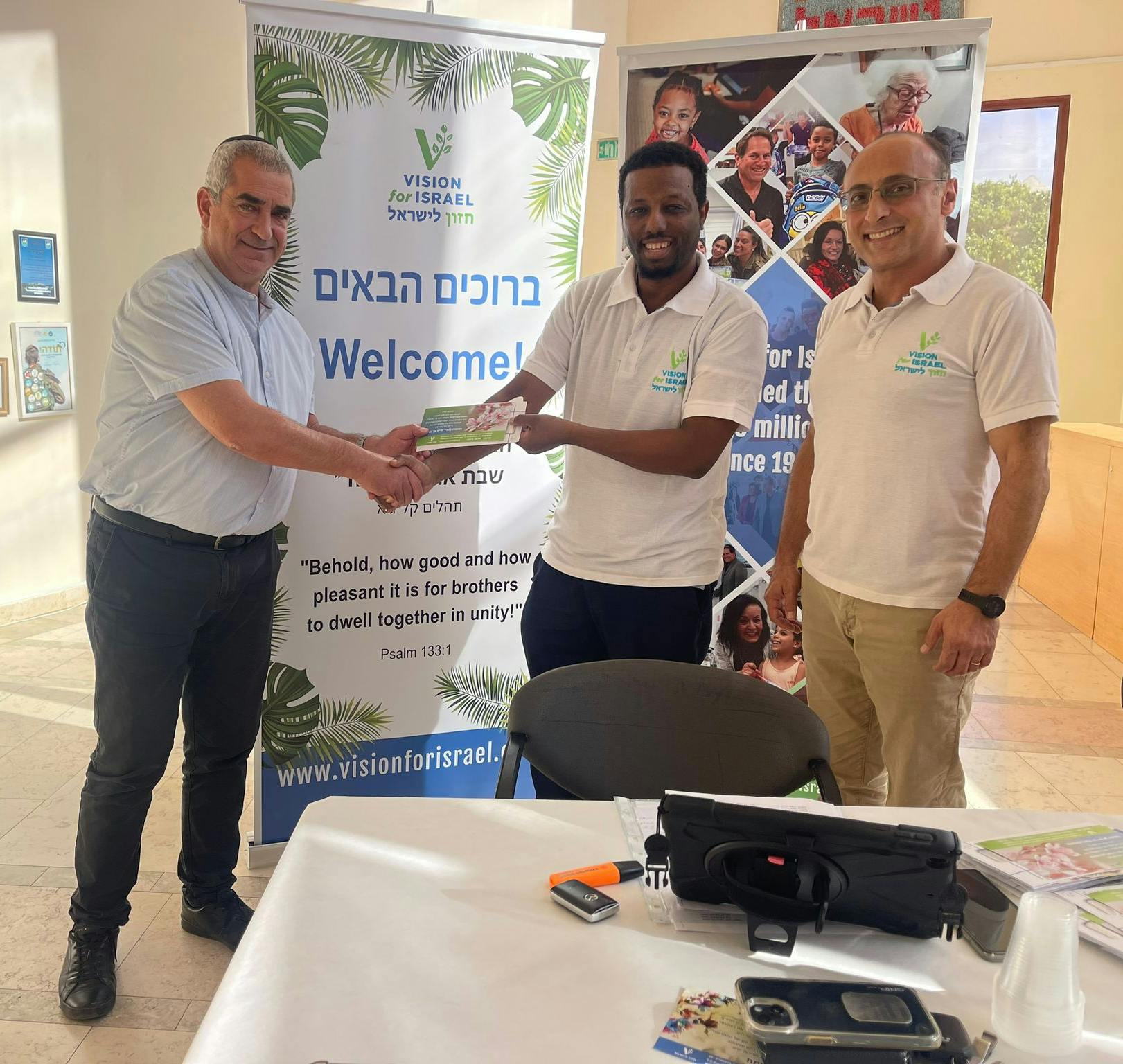 Financiële hulp voor de Hoge Feestdagen aan gezinnen in nood