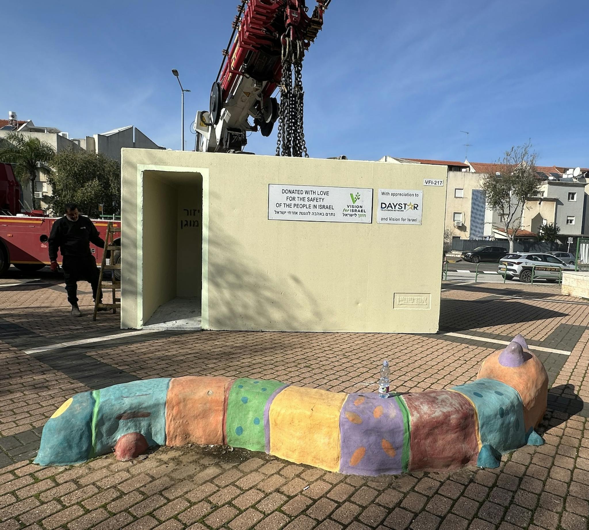   Nieuwe schuilcabines voor Karmiel