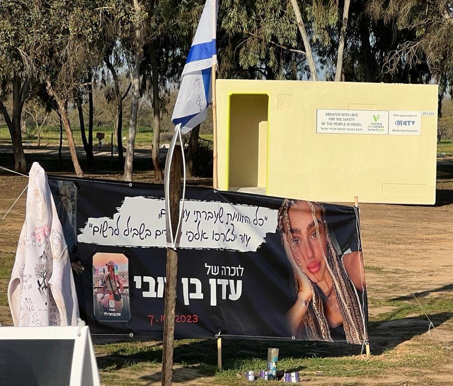 Espacios Seguros para Kibbutz Re'im: Donación de Refugio Antiaéreo