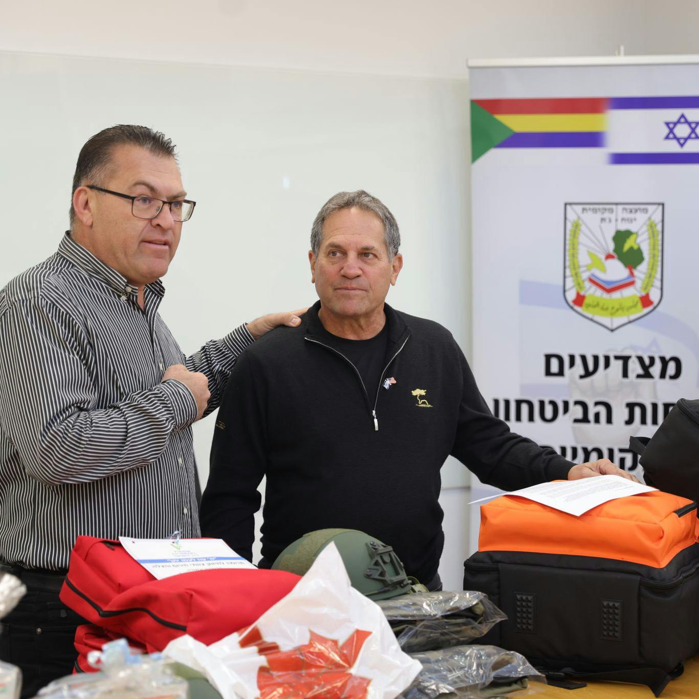 Barry visiting Yanu'ach Jat