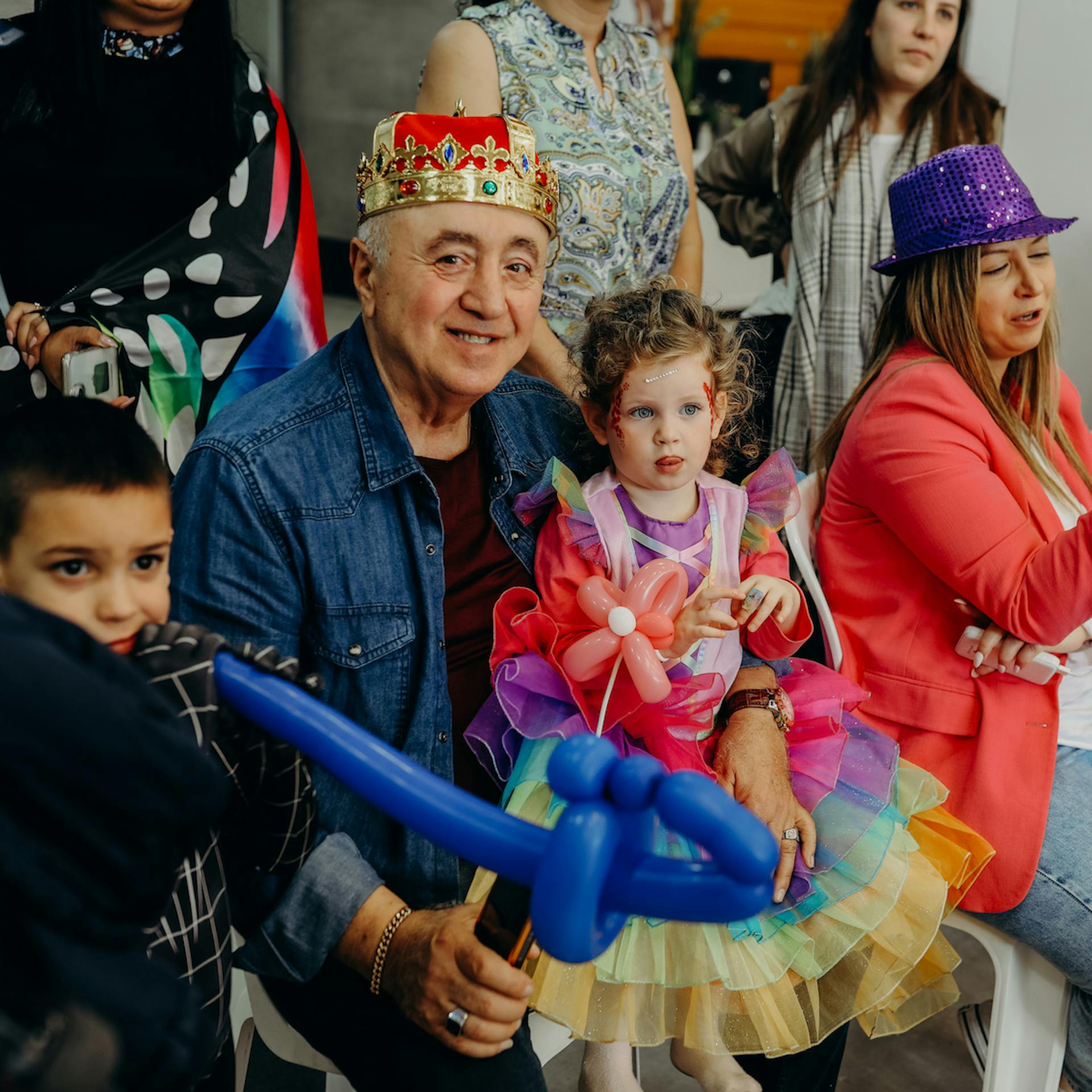Celebrating Purim with terror survivors
