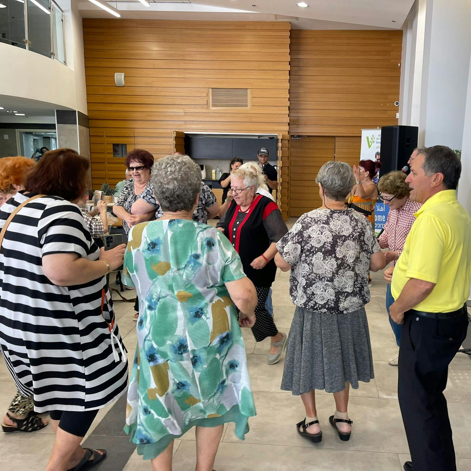 Hosting Holocaust survivors at the Millennium Center