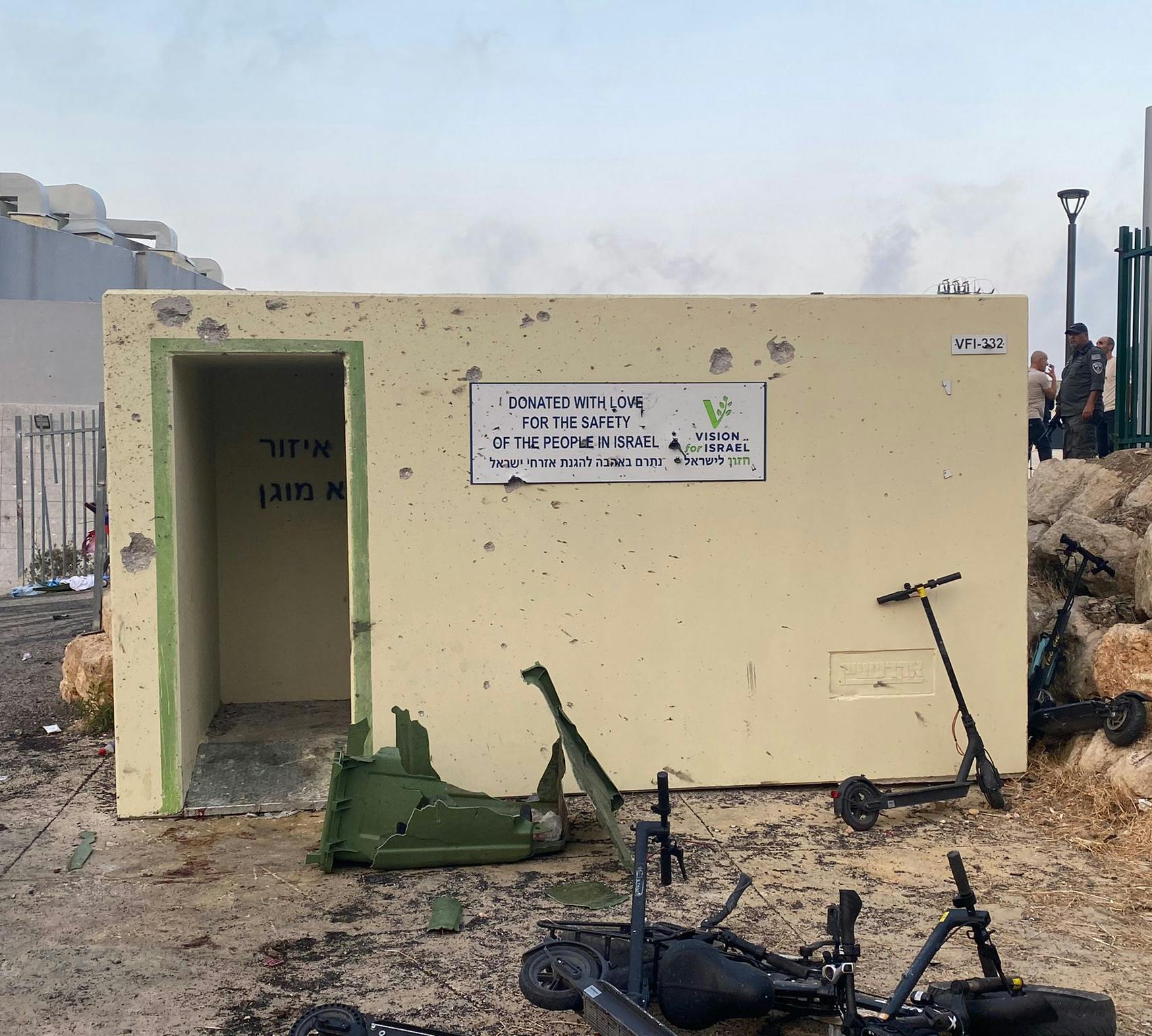 Schuilcabine voor Majdal Shams: bescherming tegen raketaanvallen