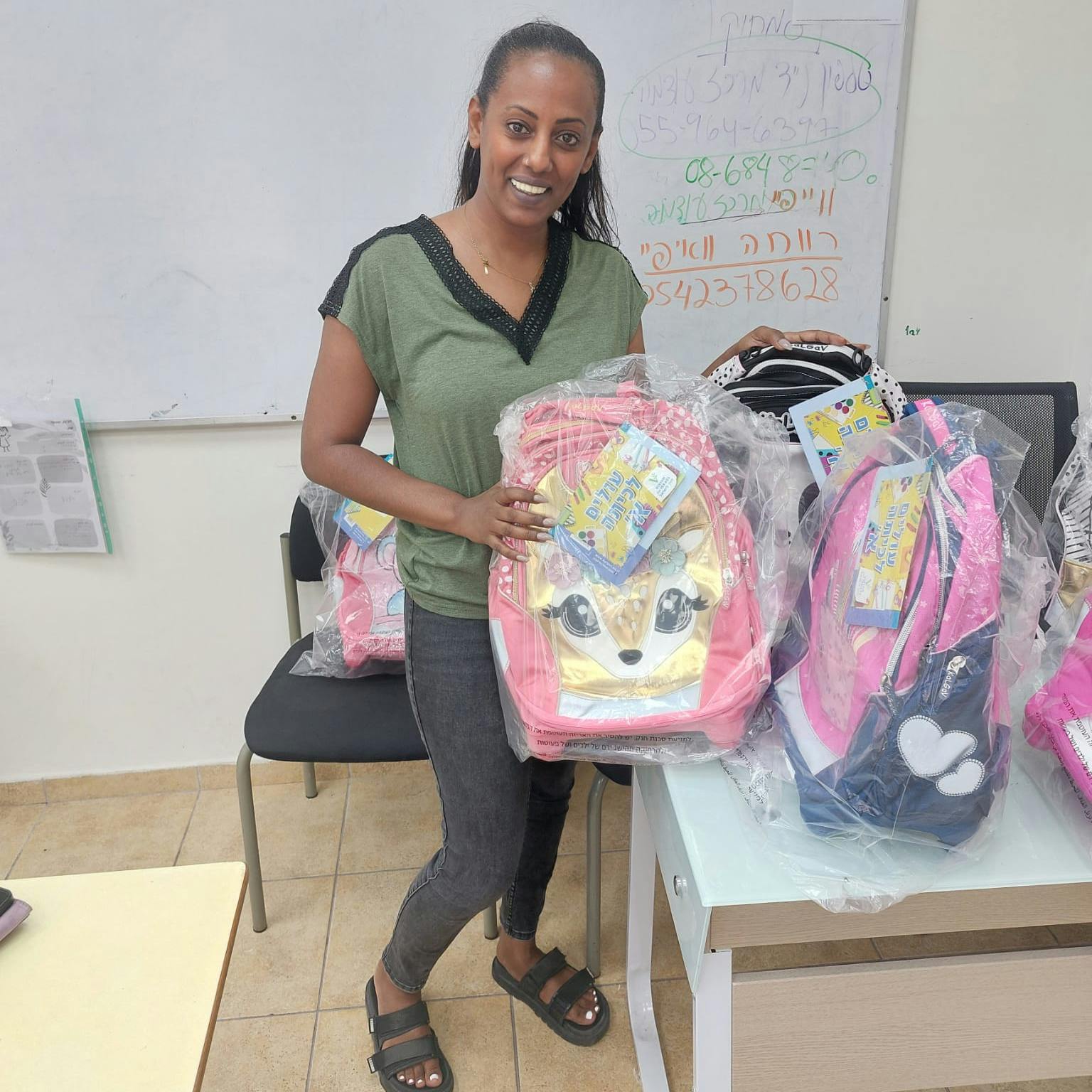 Backpacks for children in need