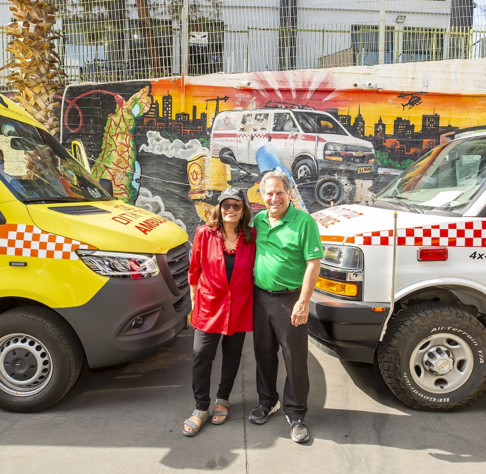 Saving Lives: Two Ambulances Donated to MDA