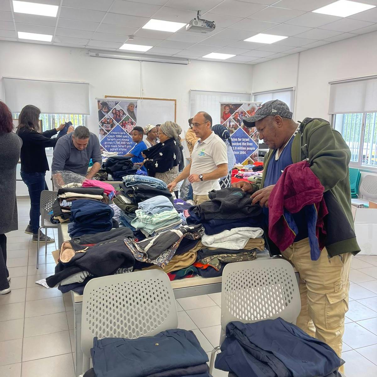 Clothing Bazaar Brings Warmth to Families in Need