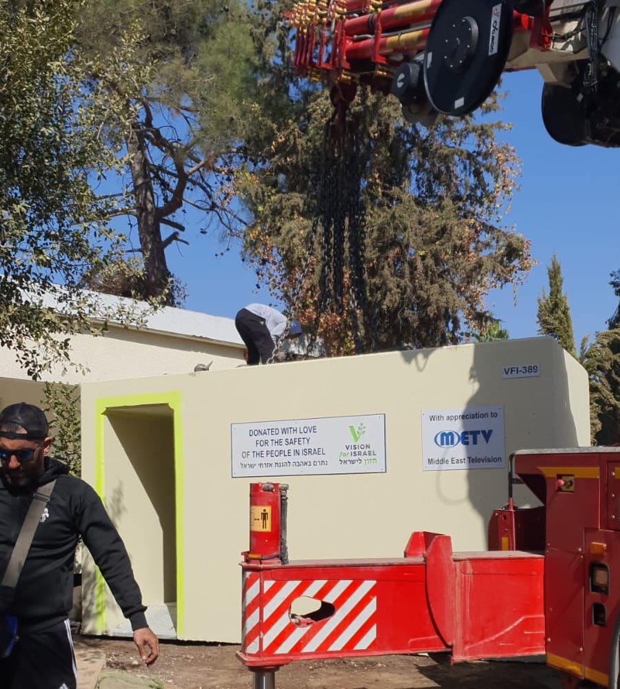 Safety Shelters for Israel’s Northern Border Communities