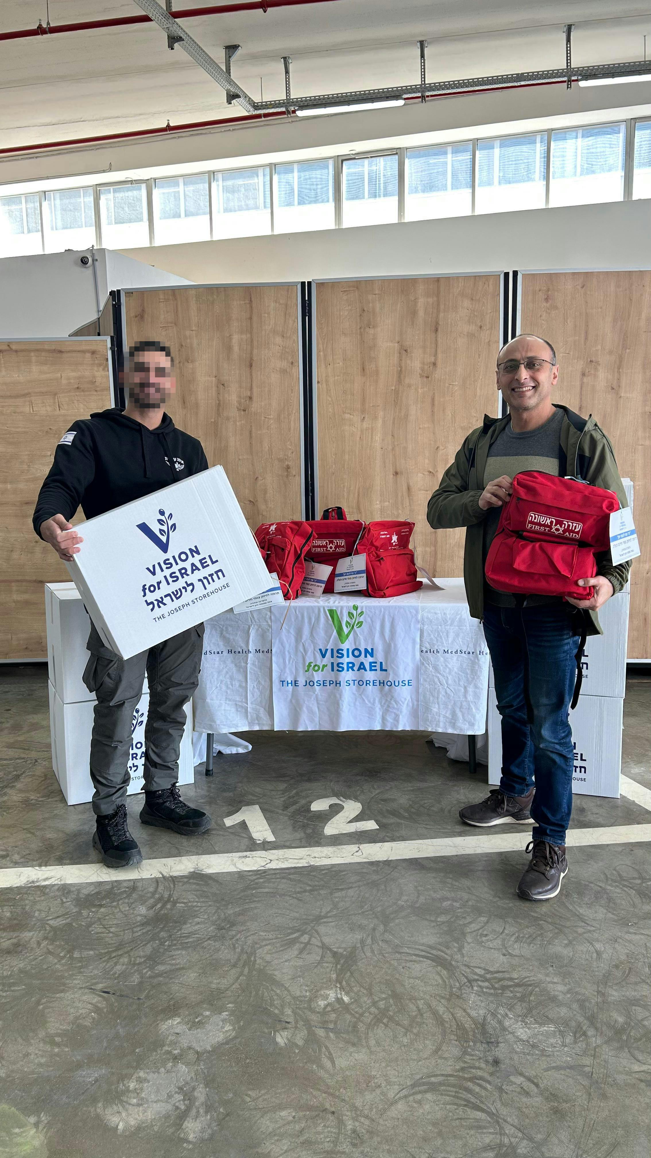 Donation of Medical Kits in Northern Israel