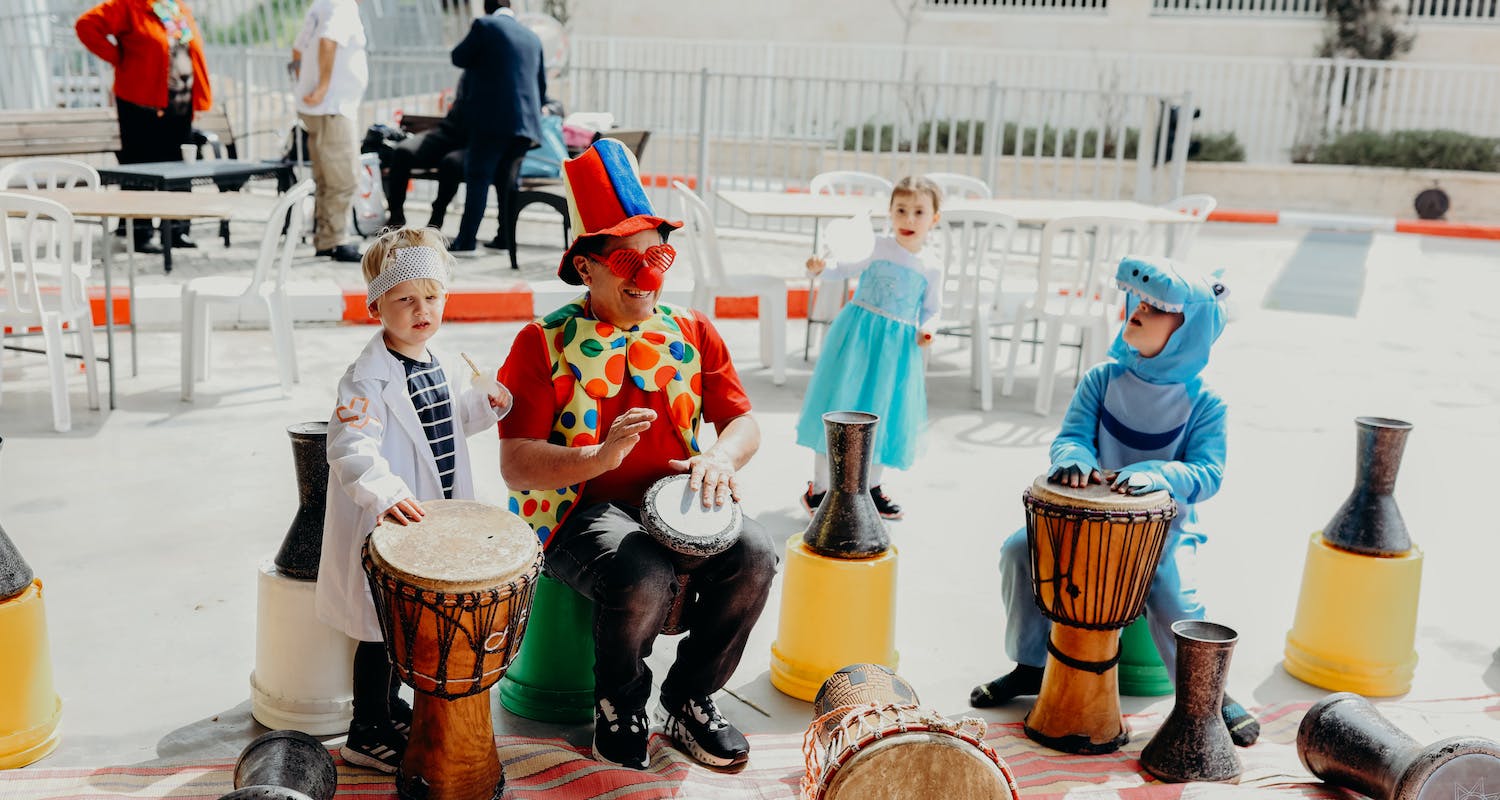 A Joy-Filled Purim for Terror Survivors & Their Families
