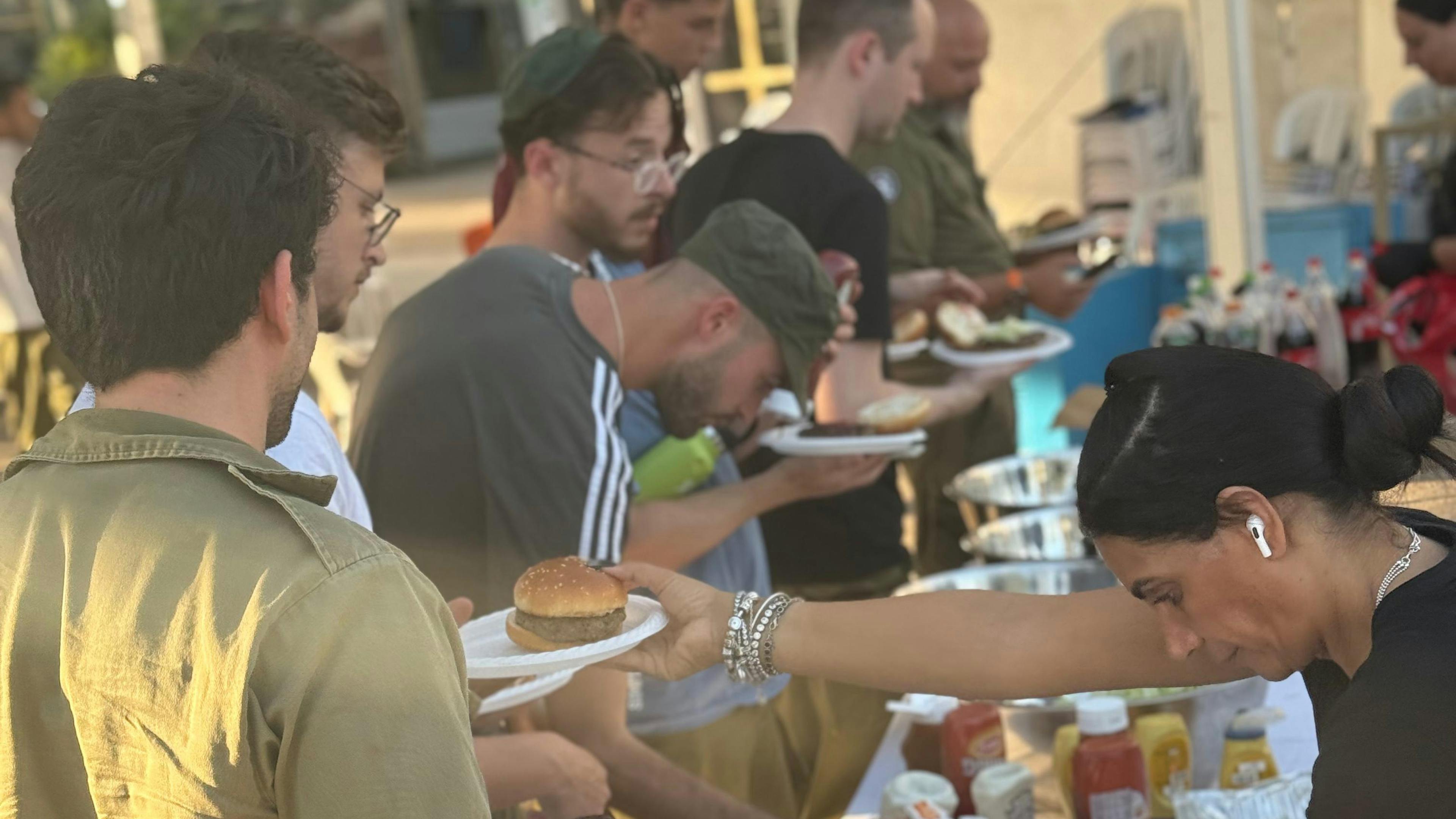 Feeding the Brave: Comforting Soldiers in the Rubble of War