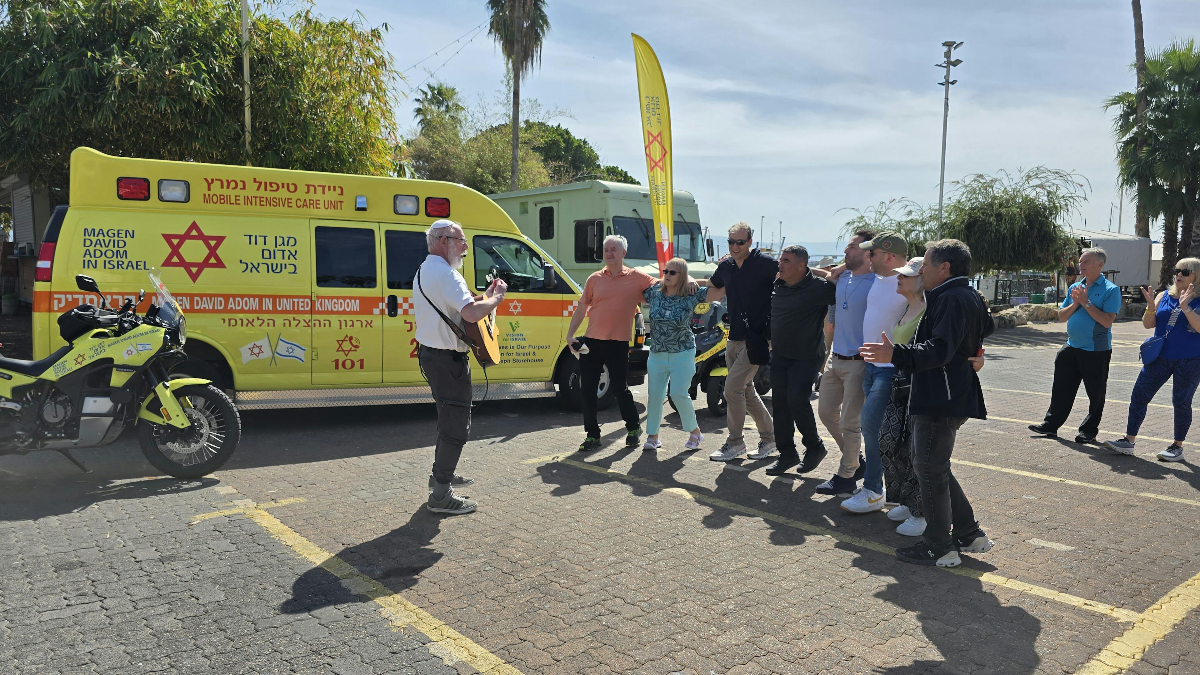 New Ambulance Dedicated in Tiberias