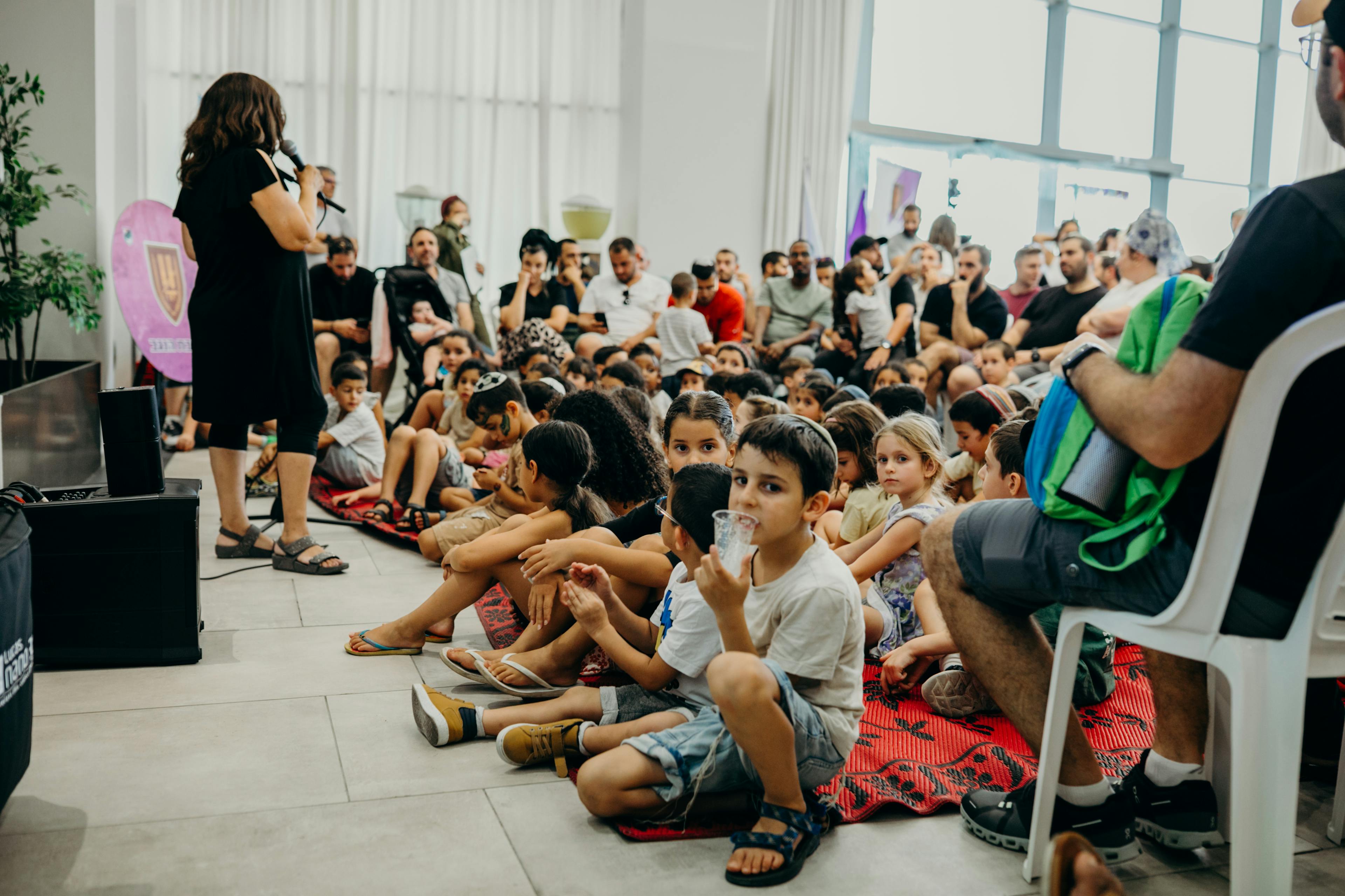 Special Event and Backpacks for Reserve Soldiers’ Children