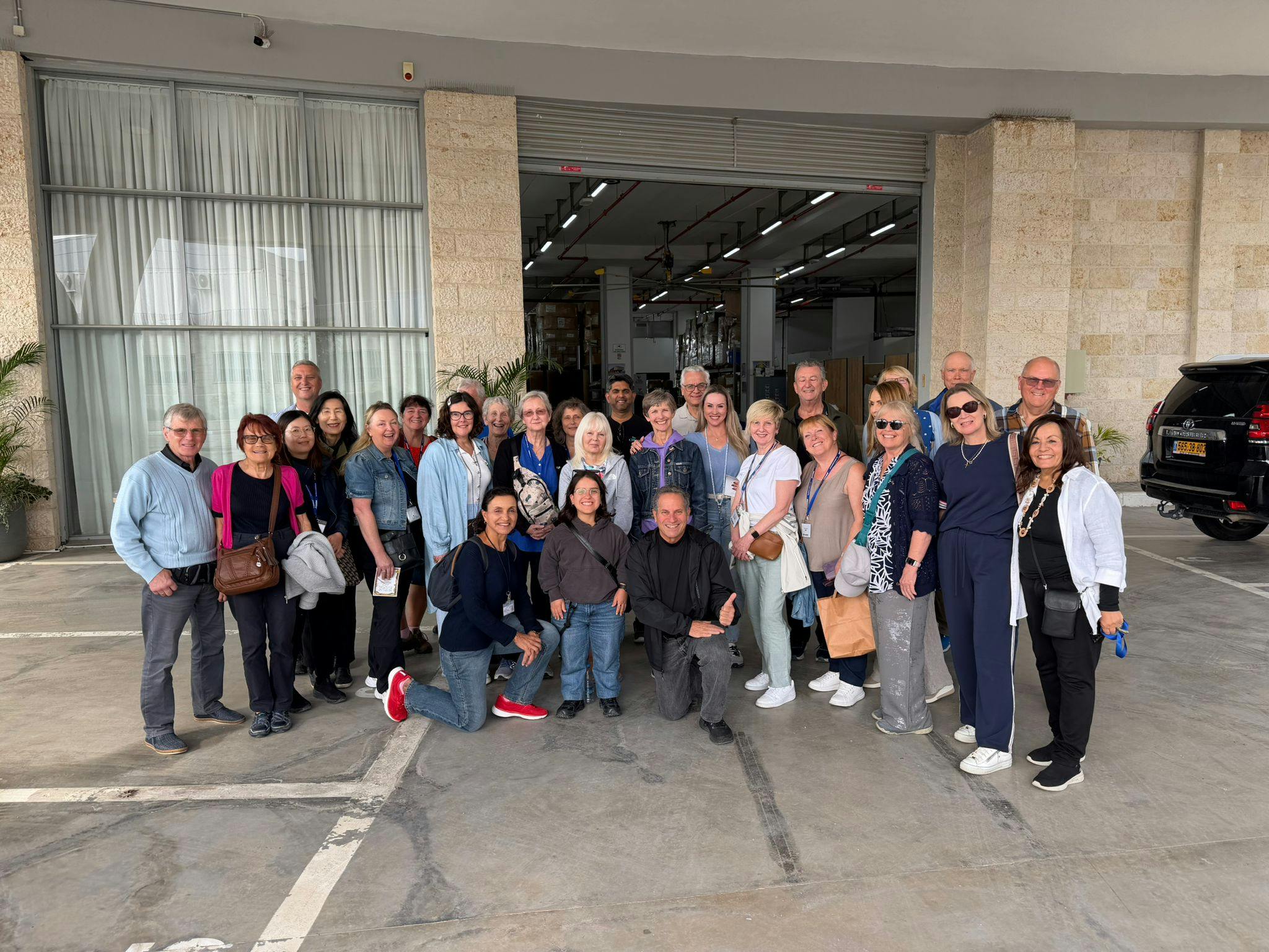 UK Tour Group Visits the Millennium Center