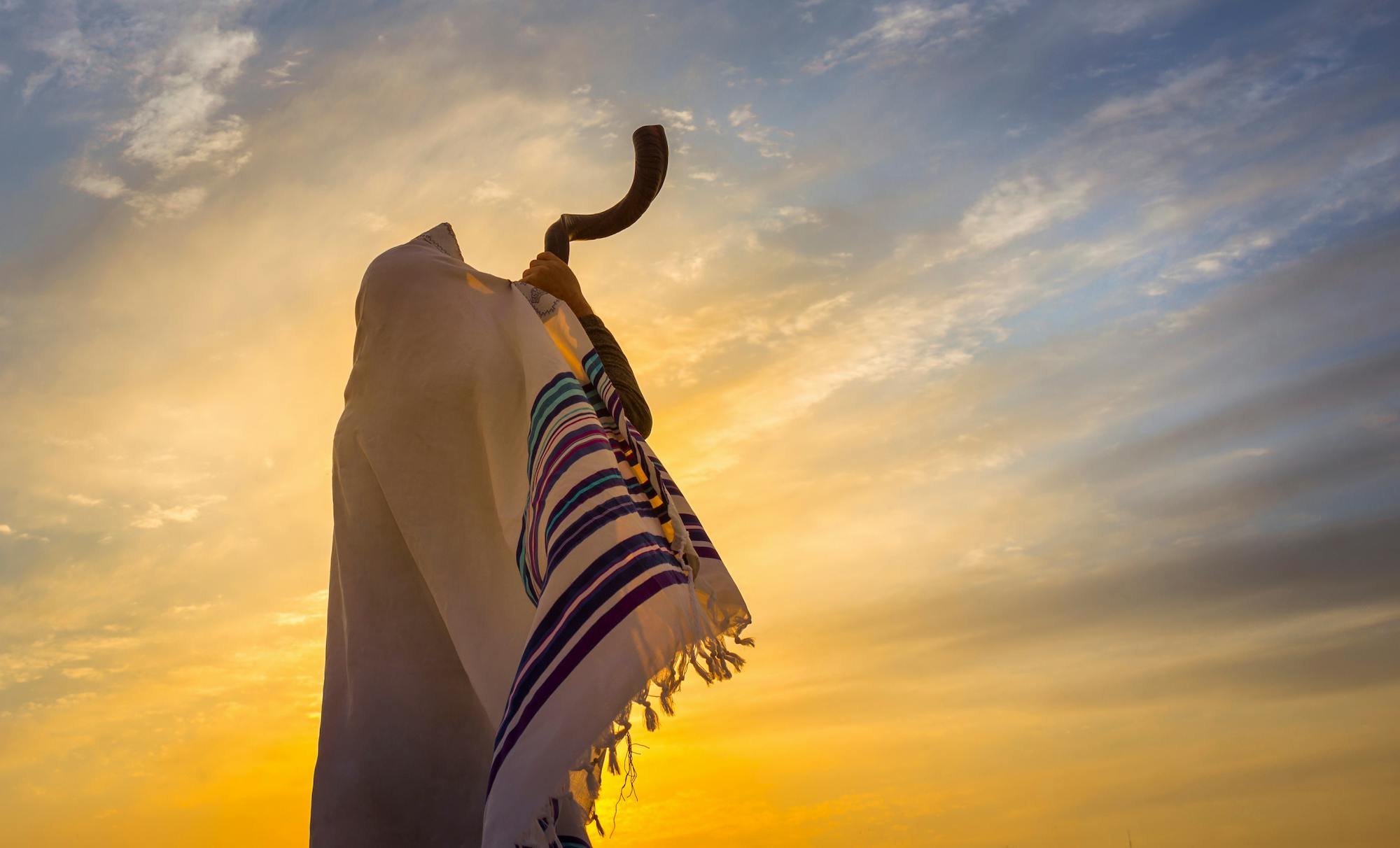 Blowing Shofar