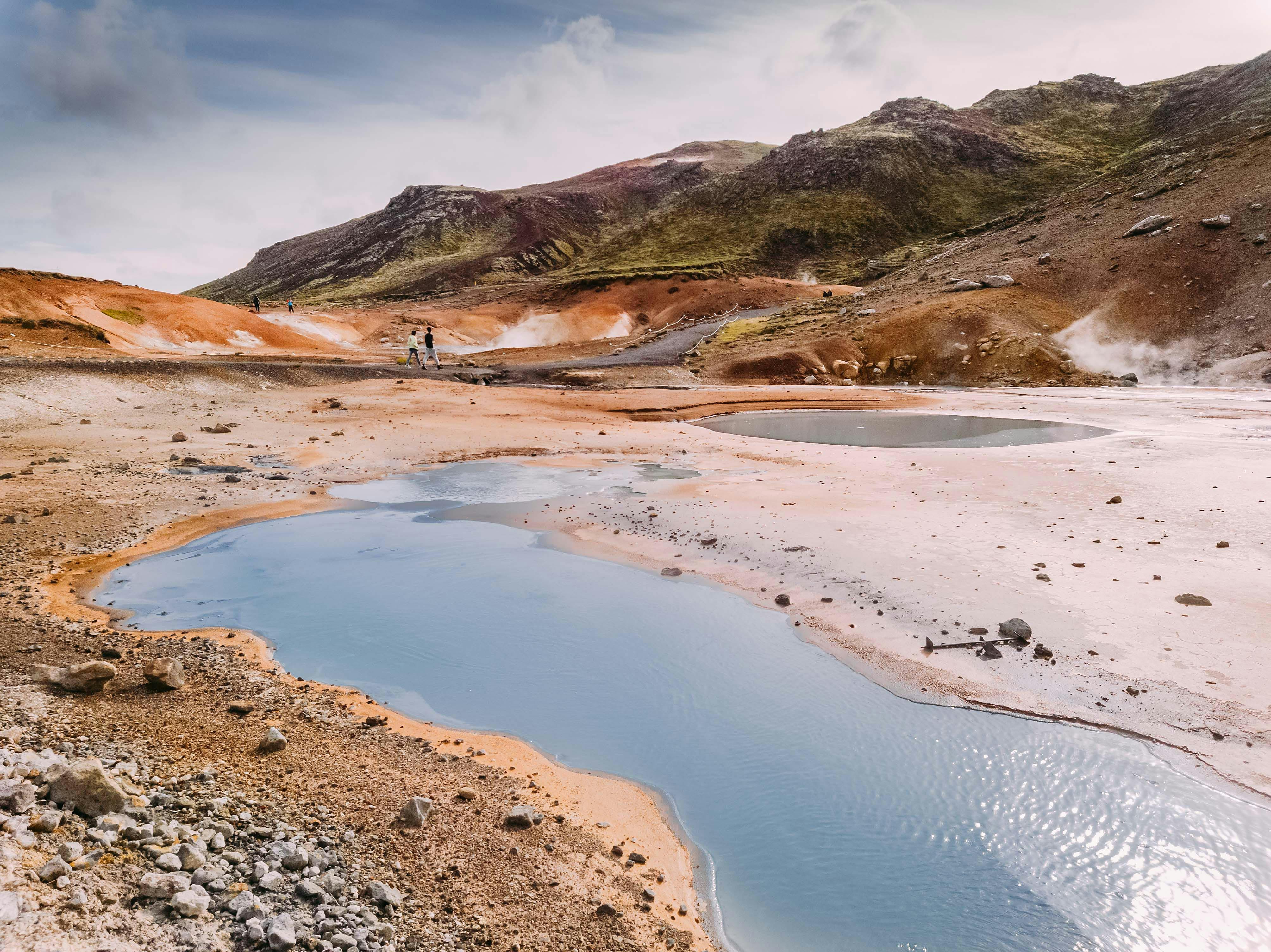 Hochthermalgebiet, Krýsuvík, Island