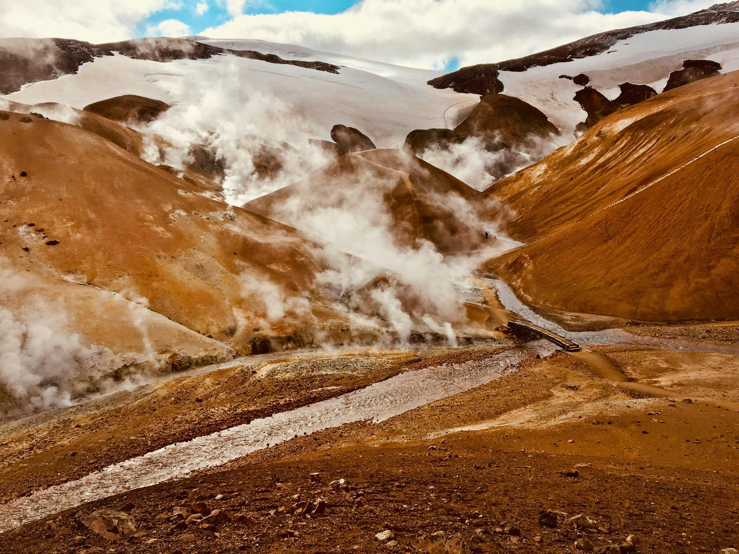 Berge, Landmannalaugar, Hochland, Island