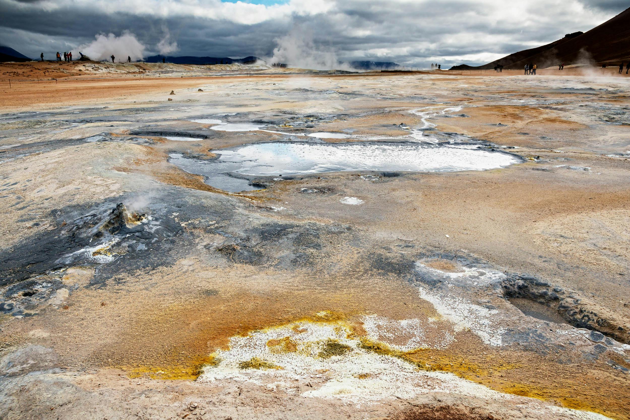 Hochthermalgebiet, Námafjall, Island