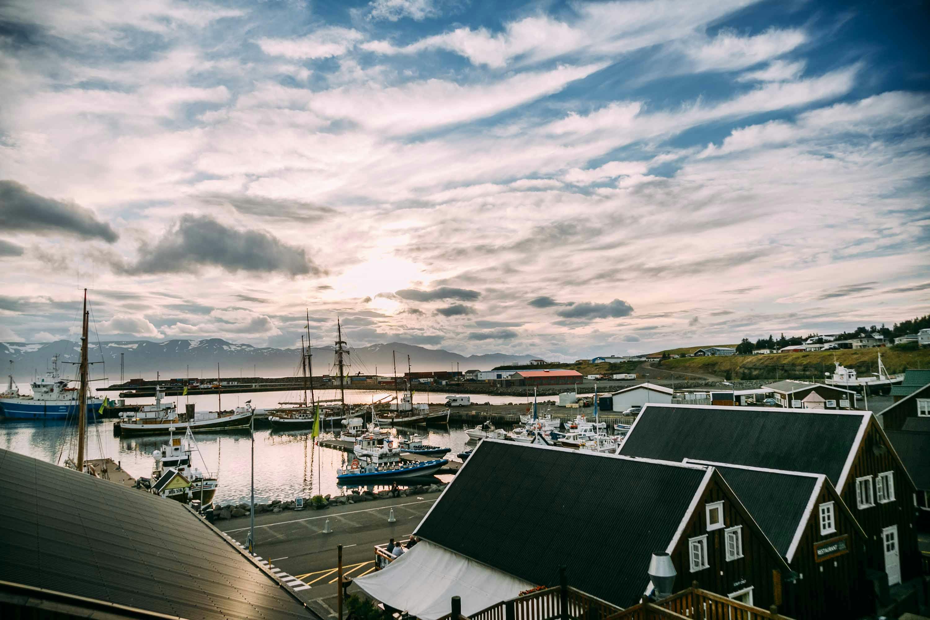 Hafen, Husavik, Island