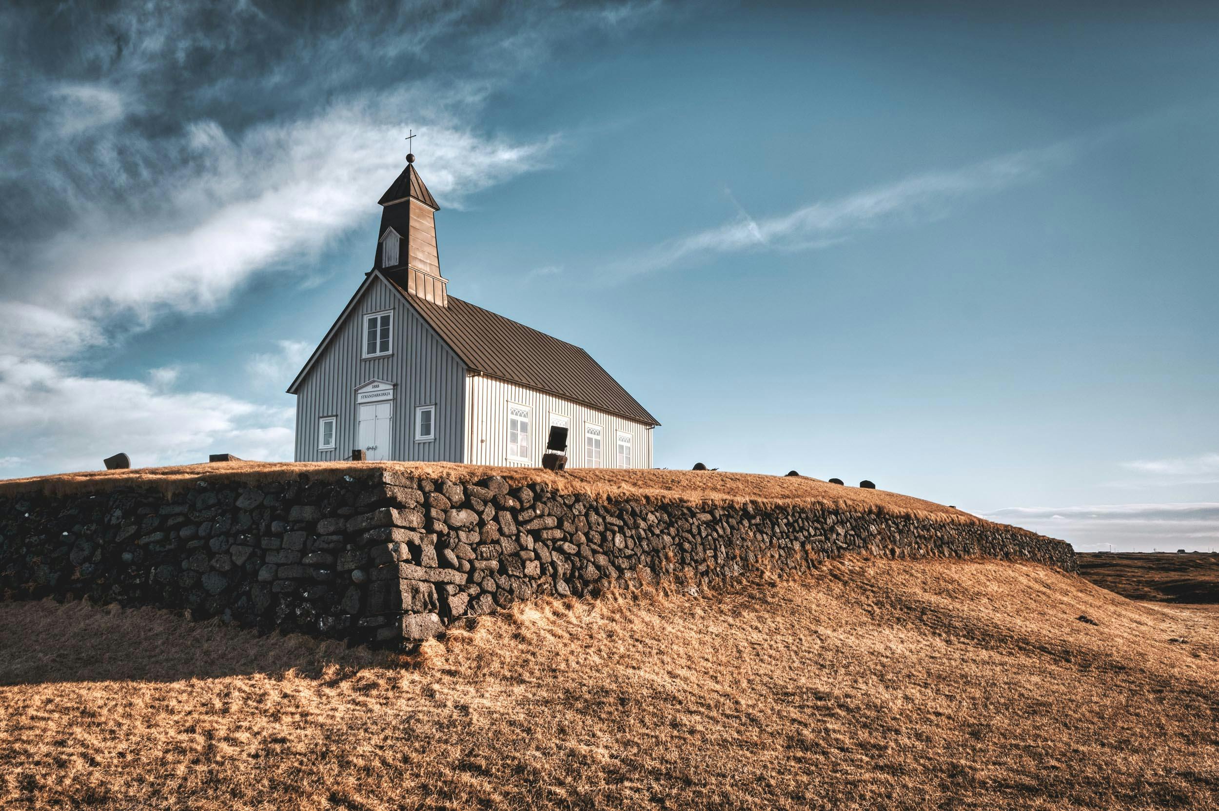 Strandarkirkja, Reykjanes, Kirche, Island