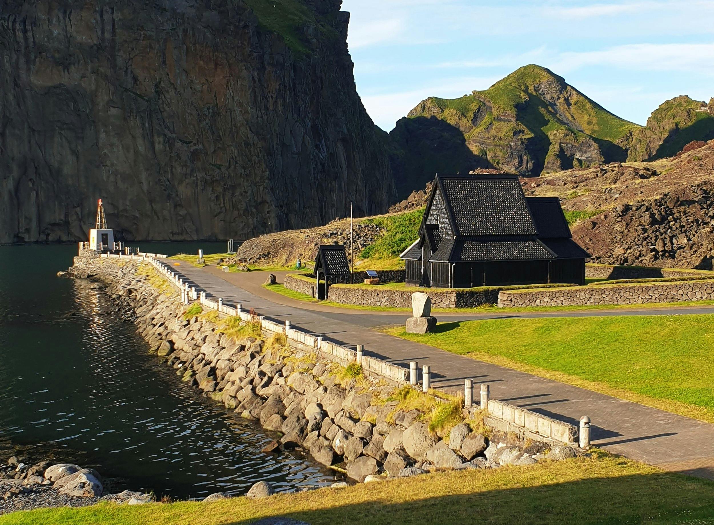 Skannsinn, Stabkirche, Vestmannaeyjar, Island