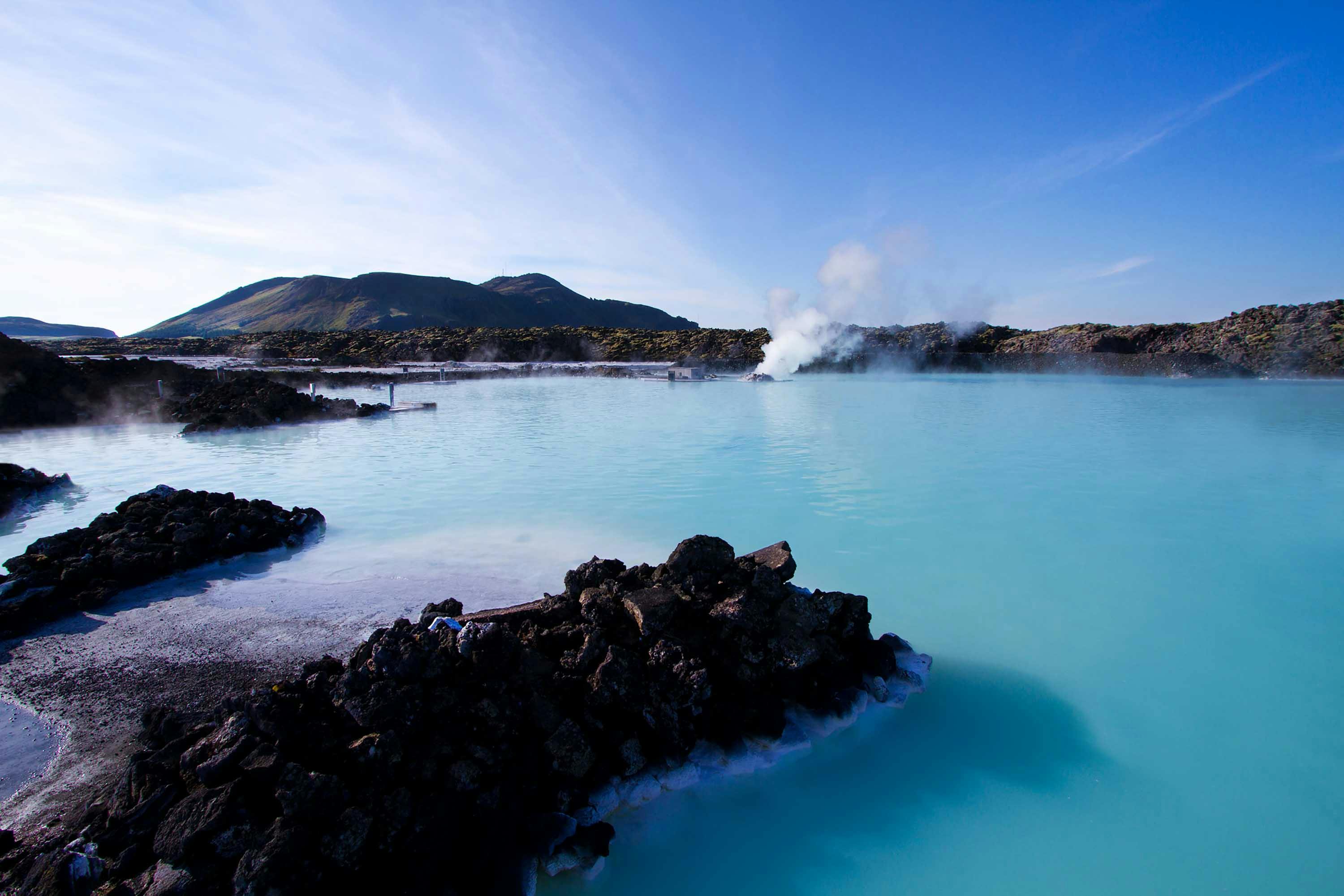 Blaue Lagune, Schwimmbad, Island