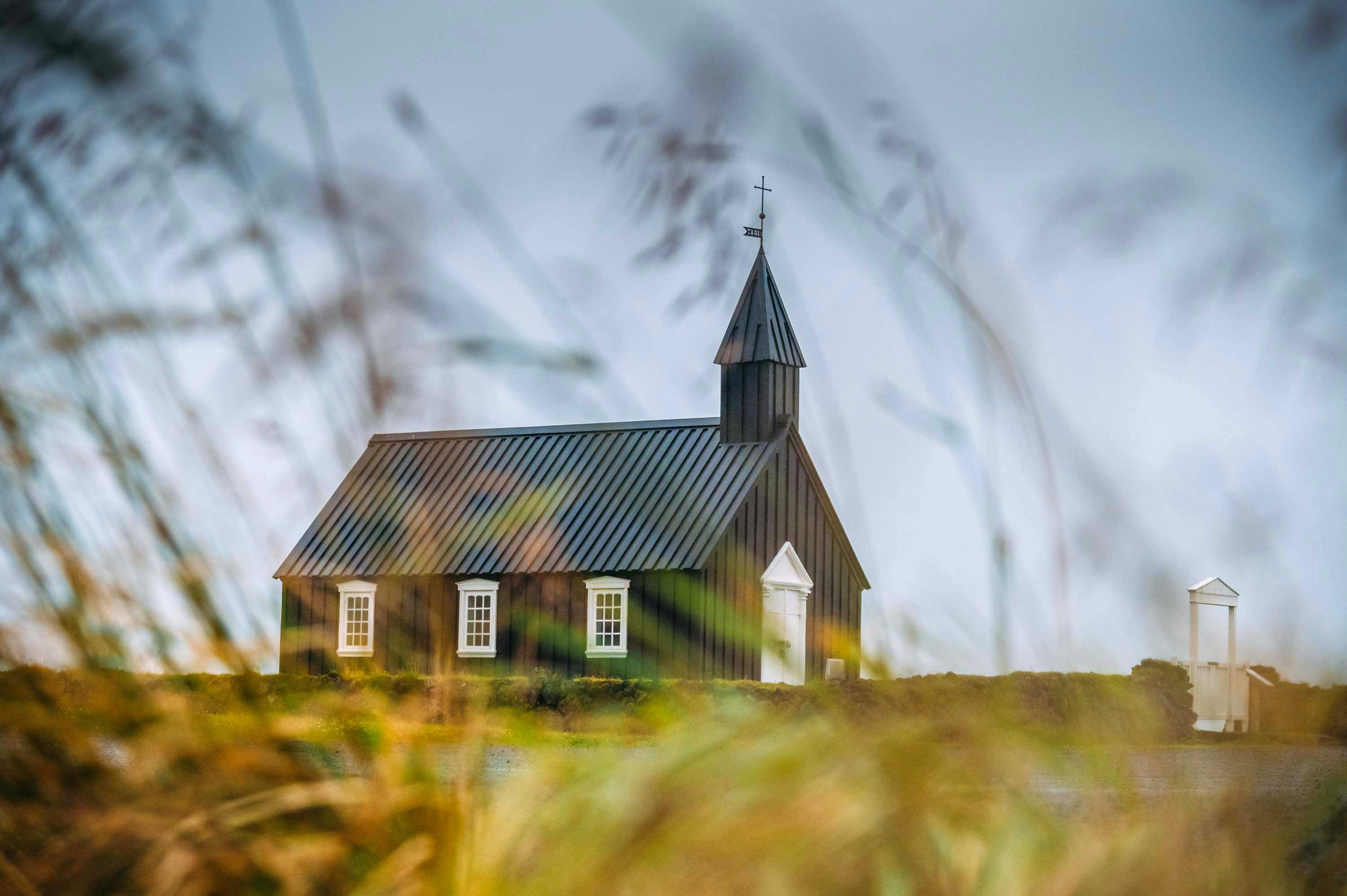Kirche, Budir, Snaefellsnes, Island