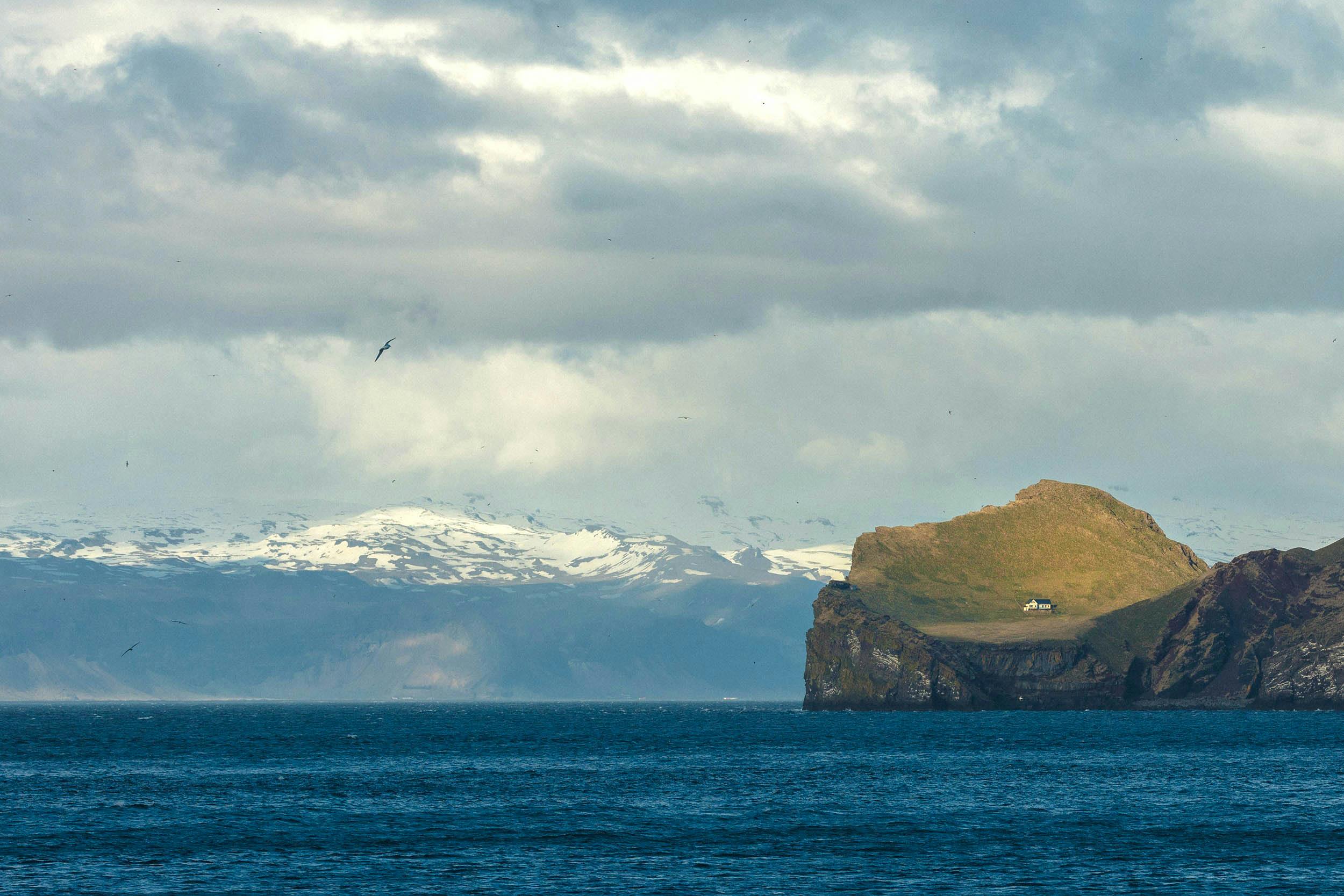 Insel, Gletscher, Heimaey, Island