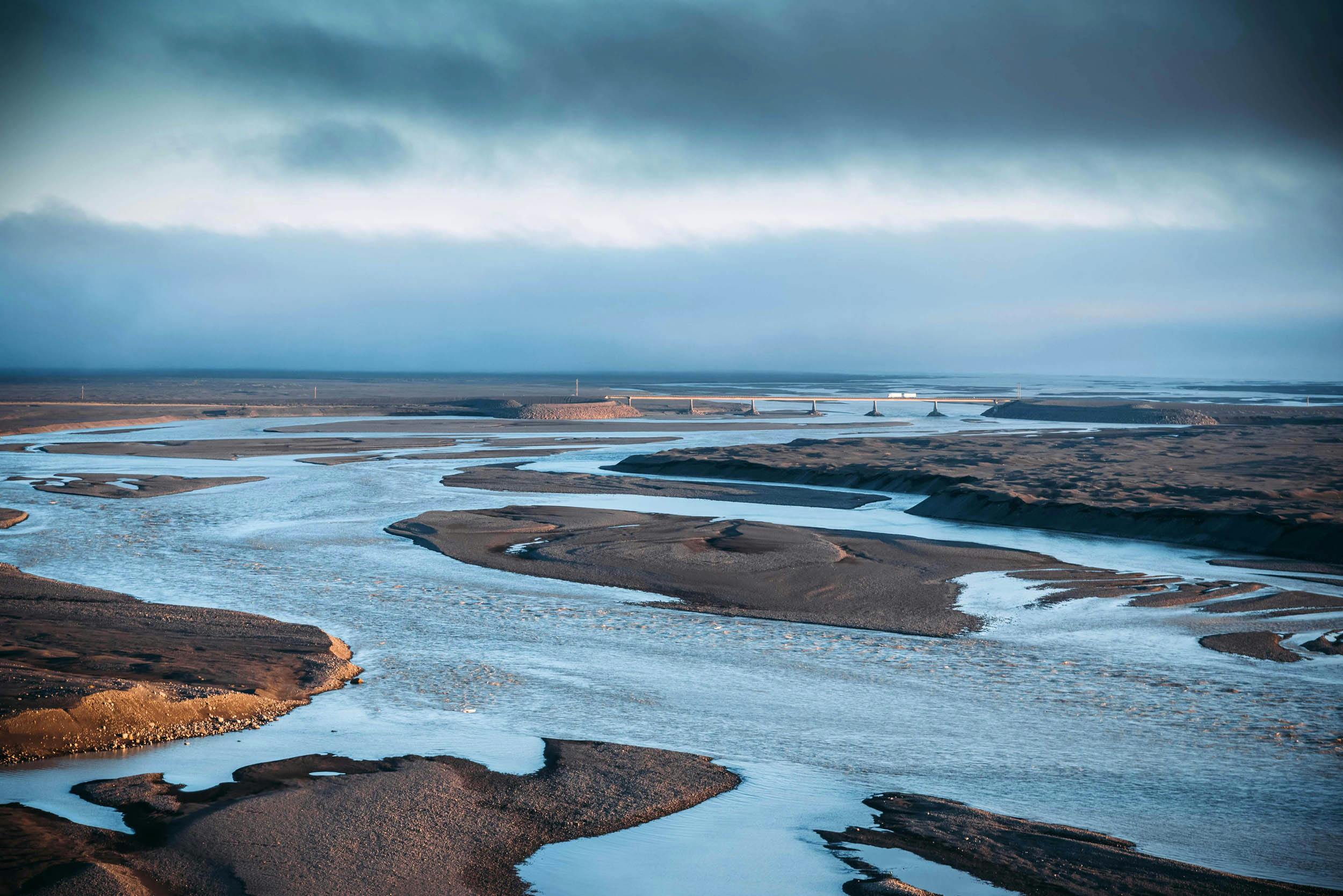 Sandergebiet, Island