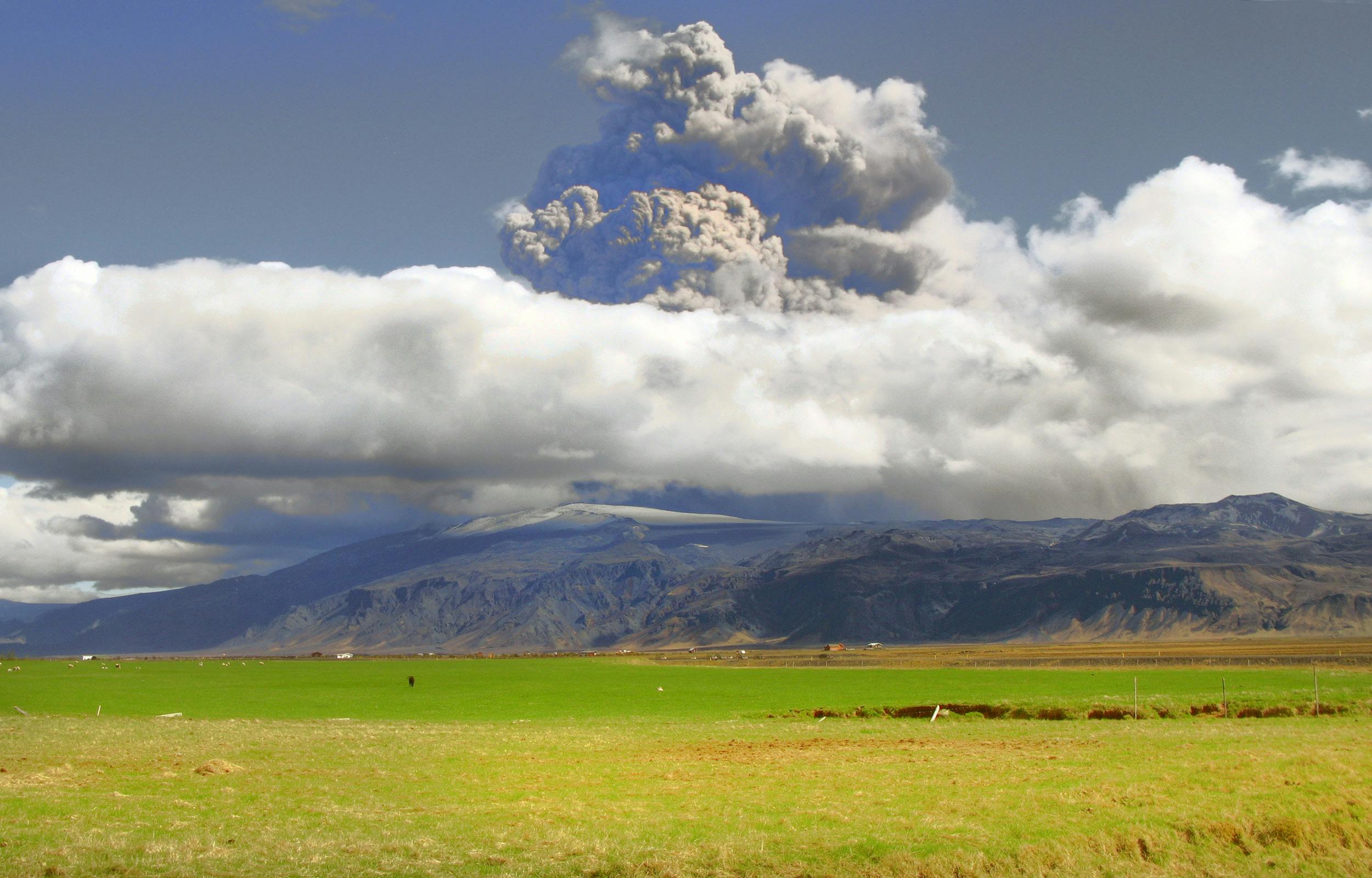 Eyjafjallajökull, Vulkanausbruch, Aschewolke, Island