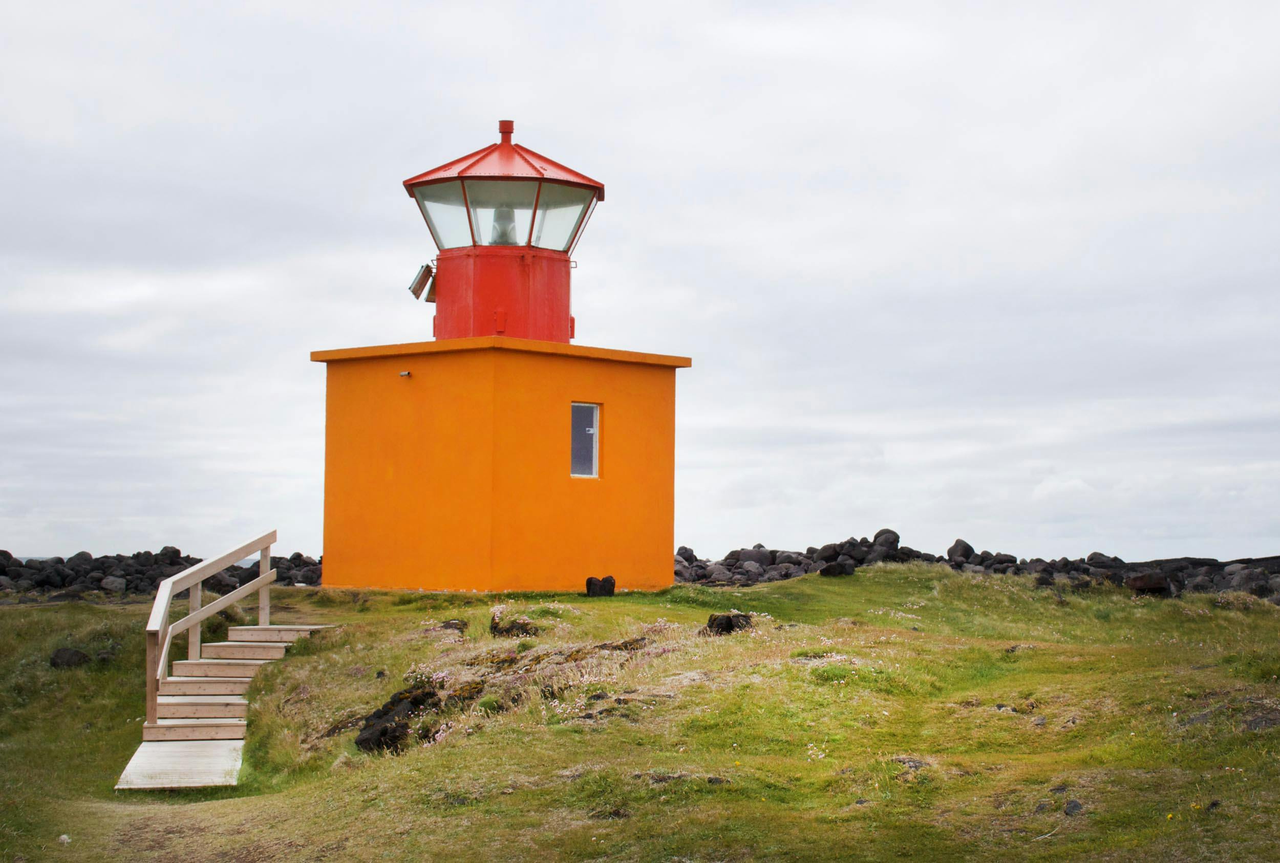 Leuchtturm Öndverdarnes, Nationalpark Snaefellsjökull, island