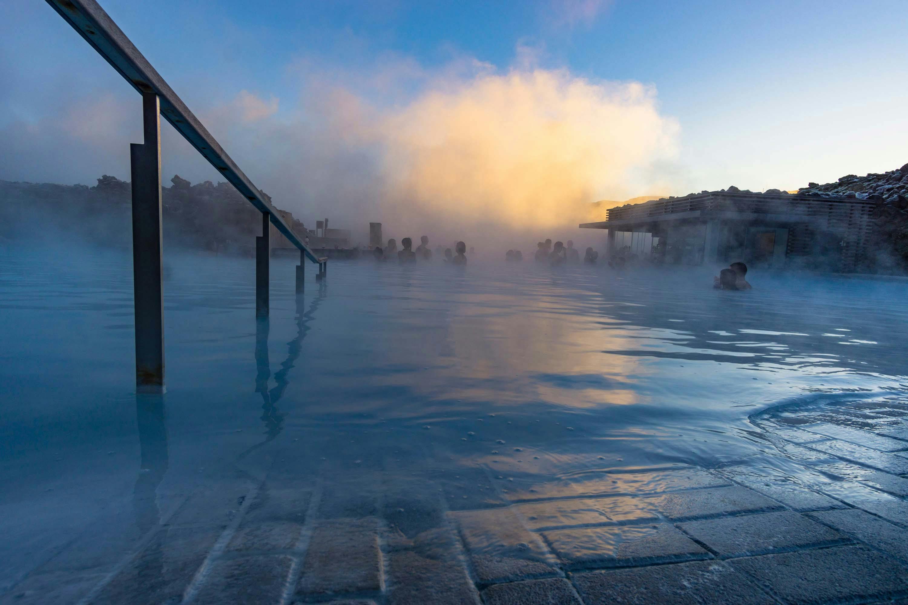 Blaue Lagune, Pool, Island