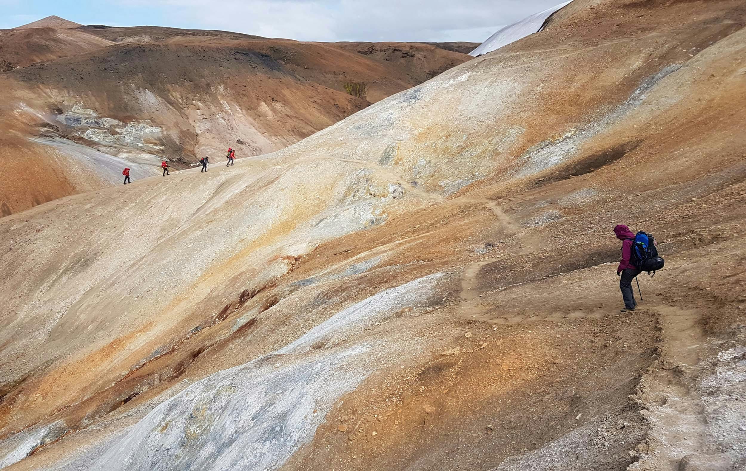 Wandern, Berge, Laugavegur Island