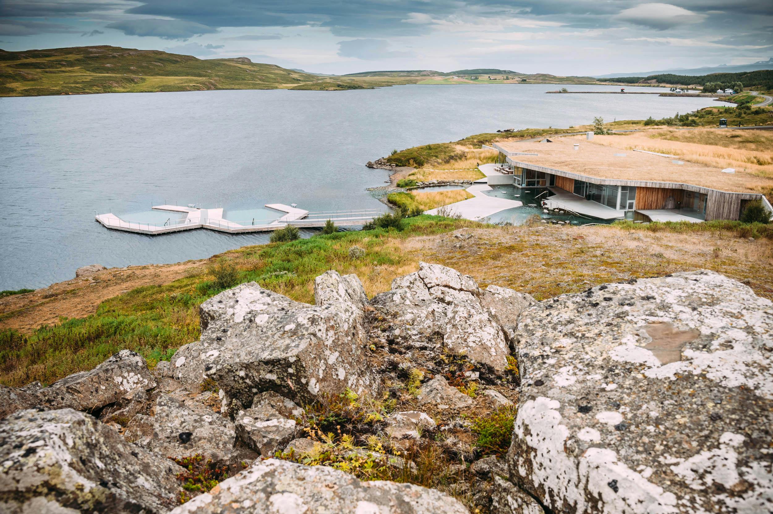 Vök Baths, See, Island