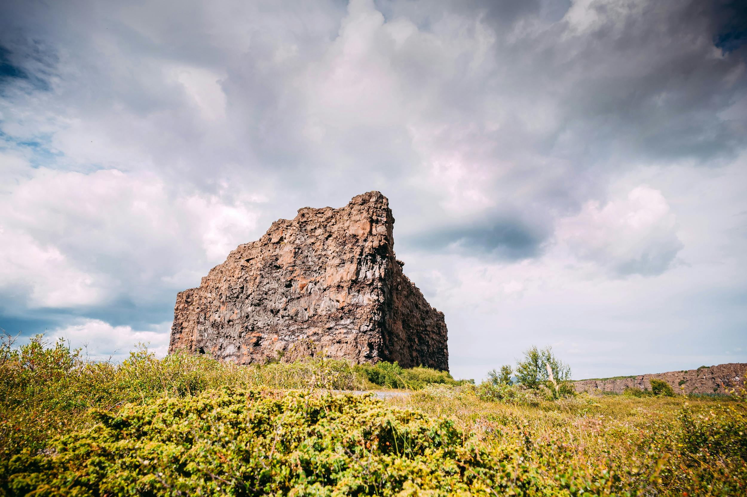 Ásbyrgi, Fels, Island