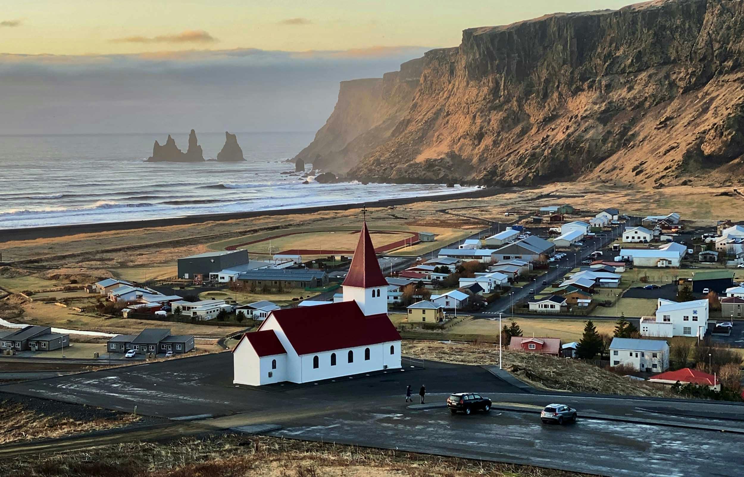 Dorf, Vík, Island