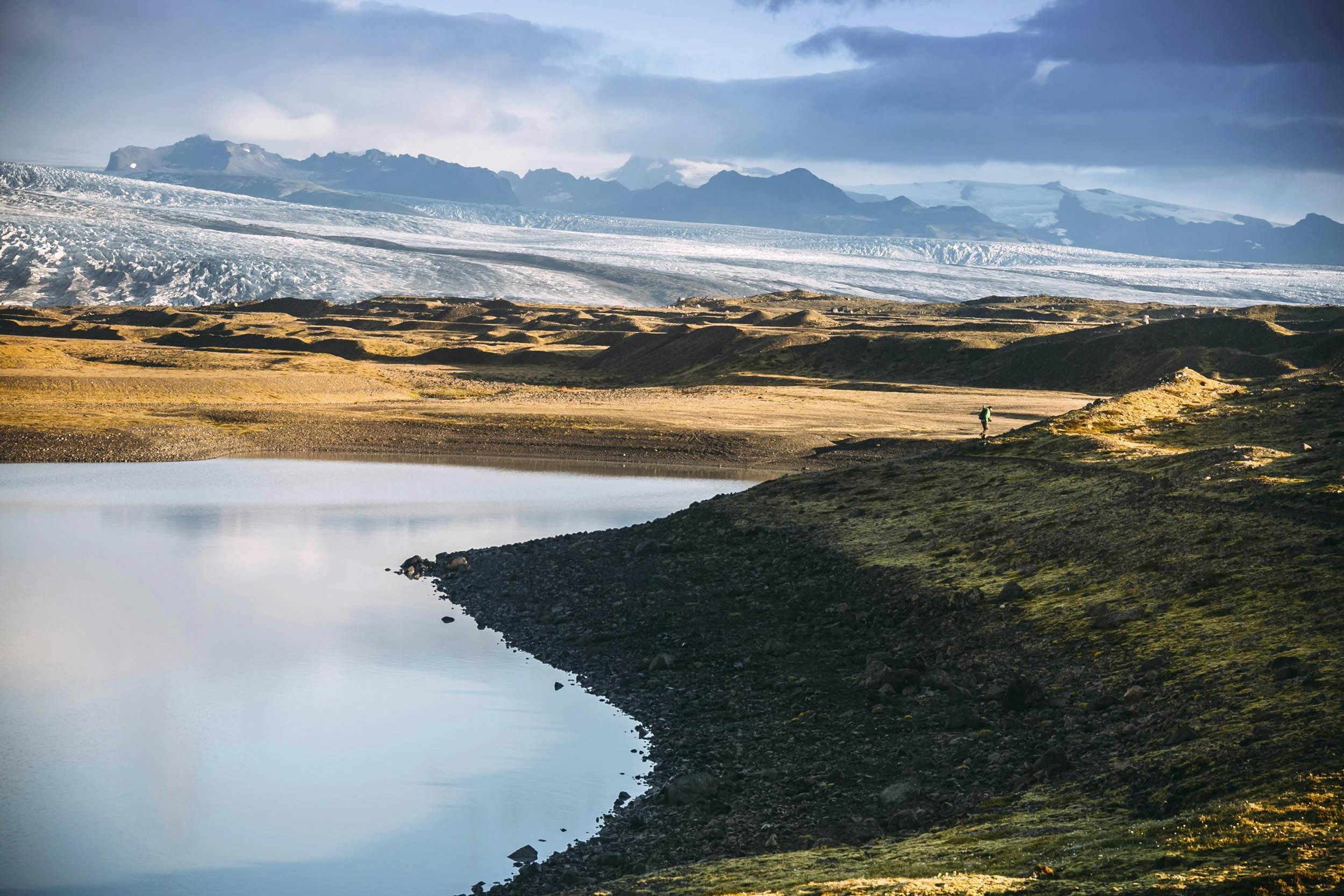 See, Gletscher, Island