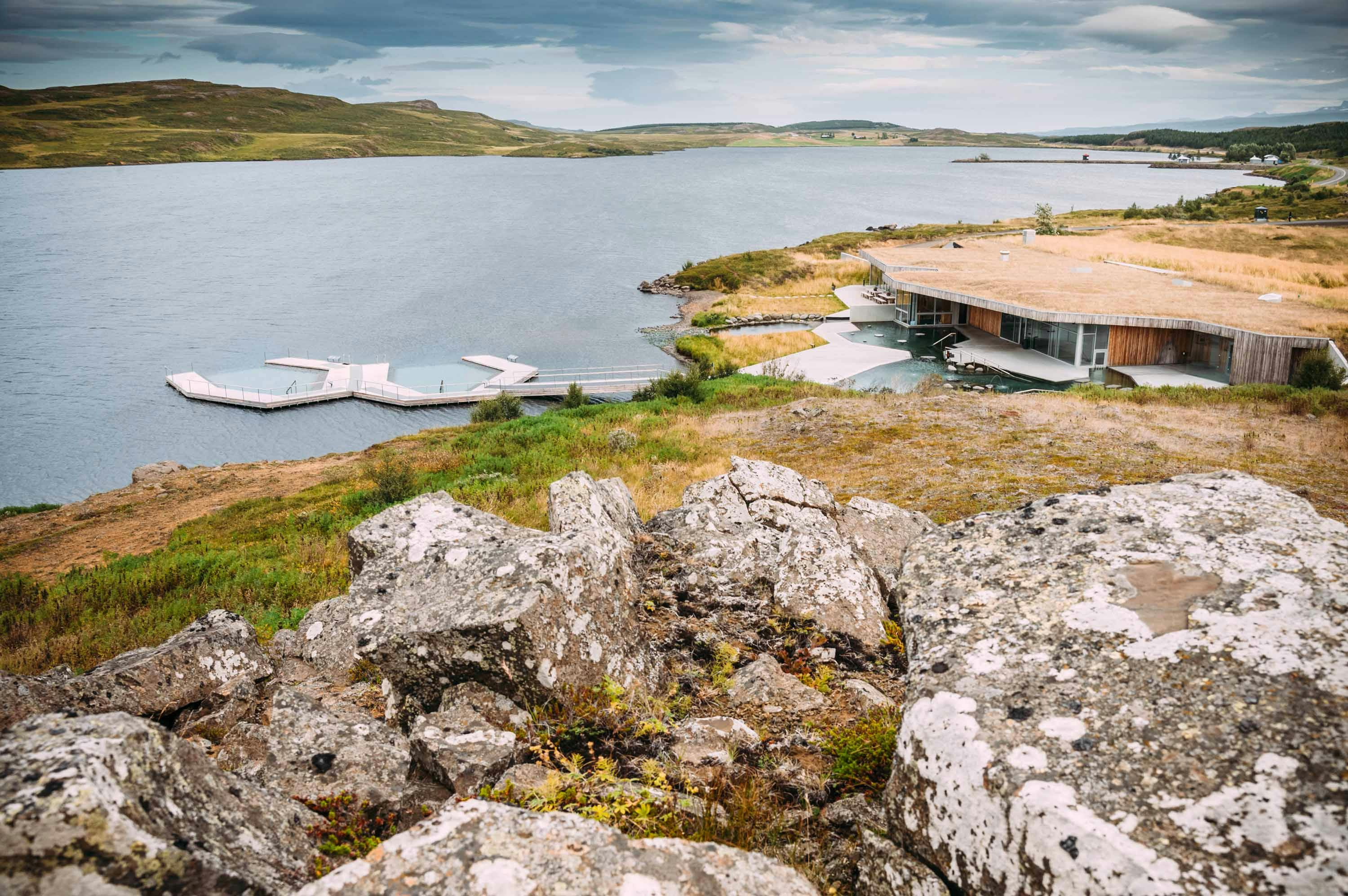 Vök Baths, Schwimmbad, Island