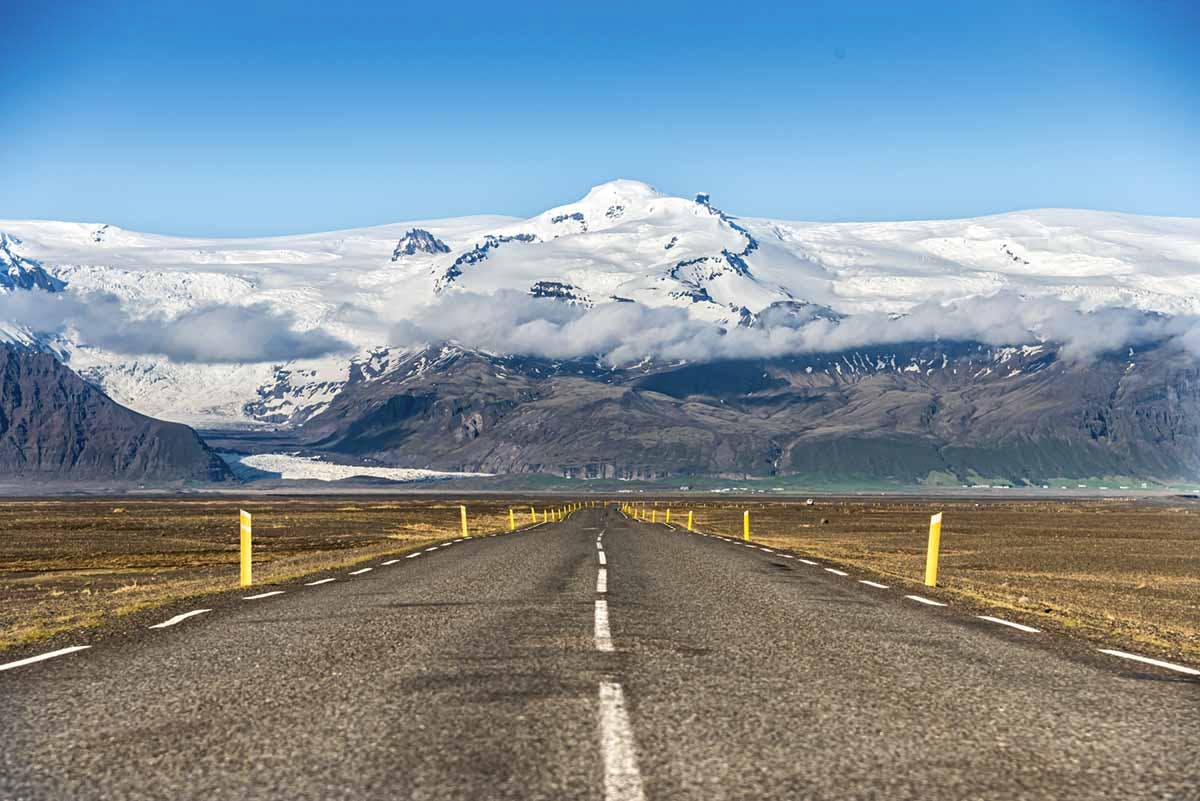 Ringstrasse, Gletscher,Skaftafell, Island