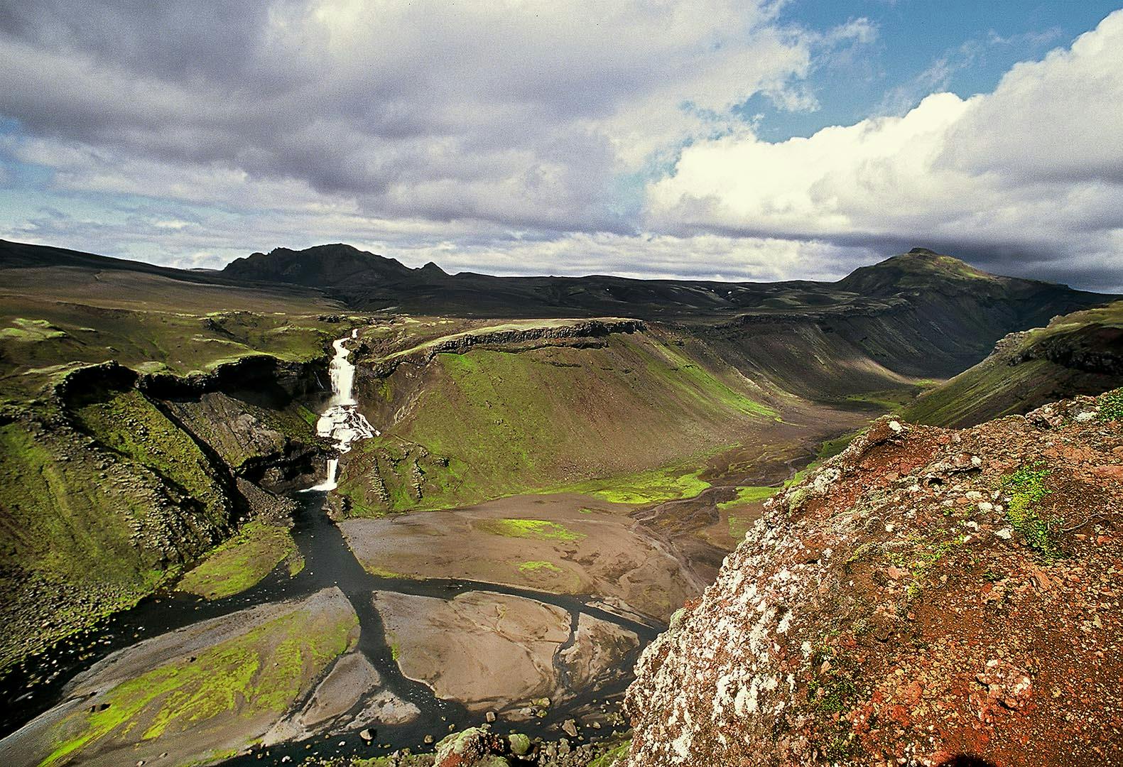 Eruptionsspalte, Eldgjá, Island