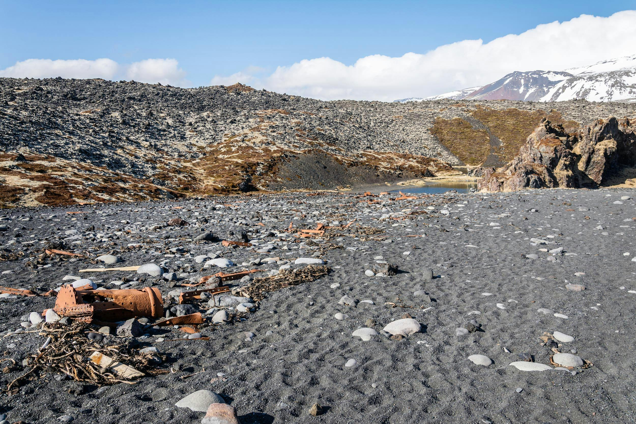 Djúpalónssandur, Strand, Nationalpark Snaefellsjökull, Island